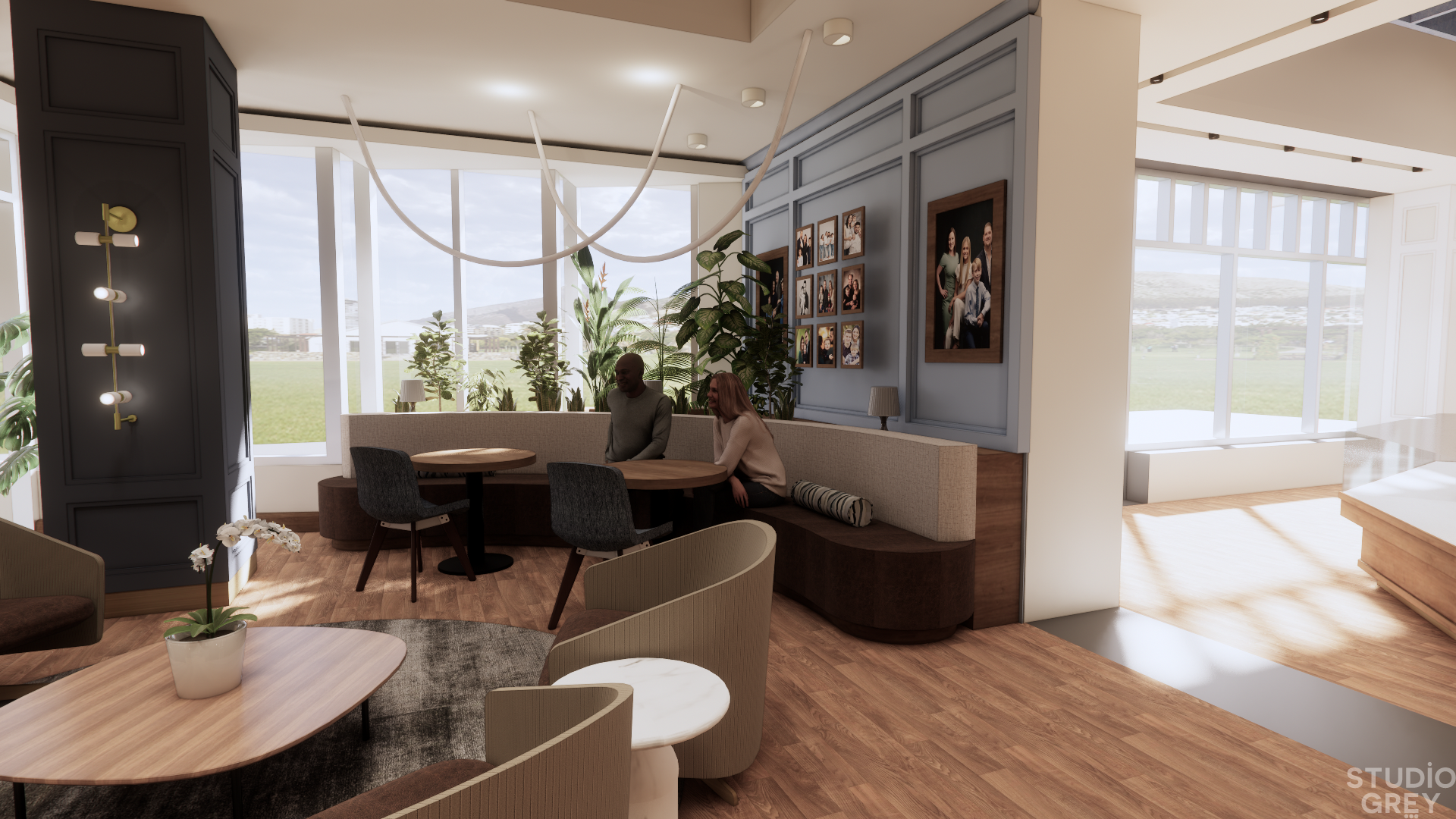 Rendering of R.F. Moeller Jeweler's Edina Showroom Remodel