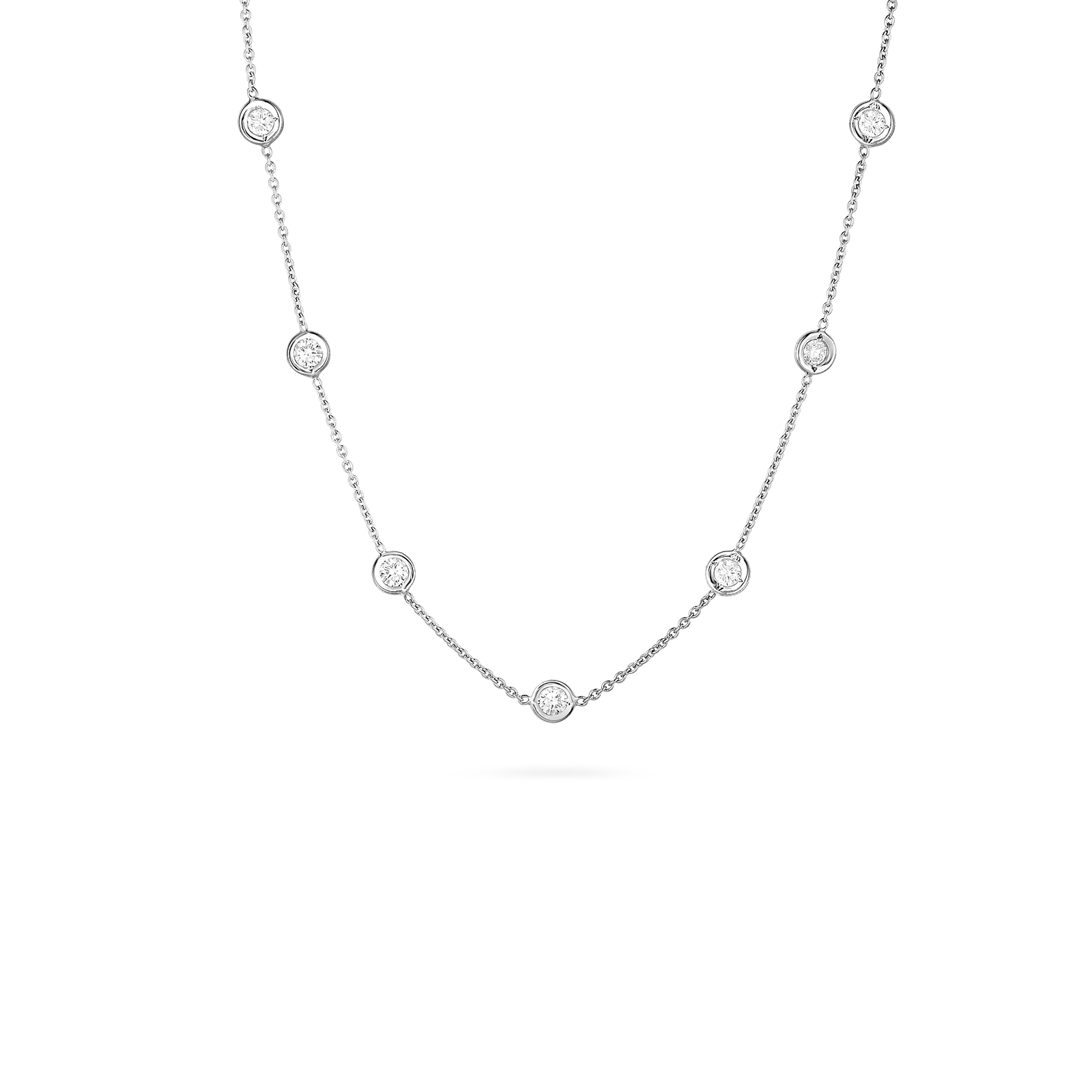 Roberto Coin Diamonds by the Inch Station Necklace