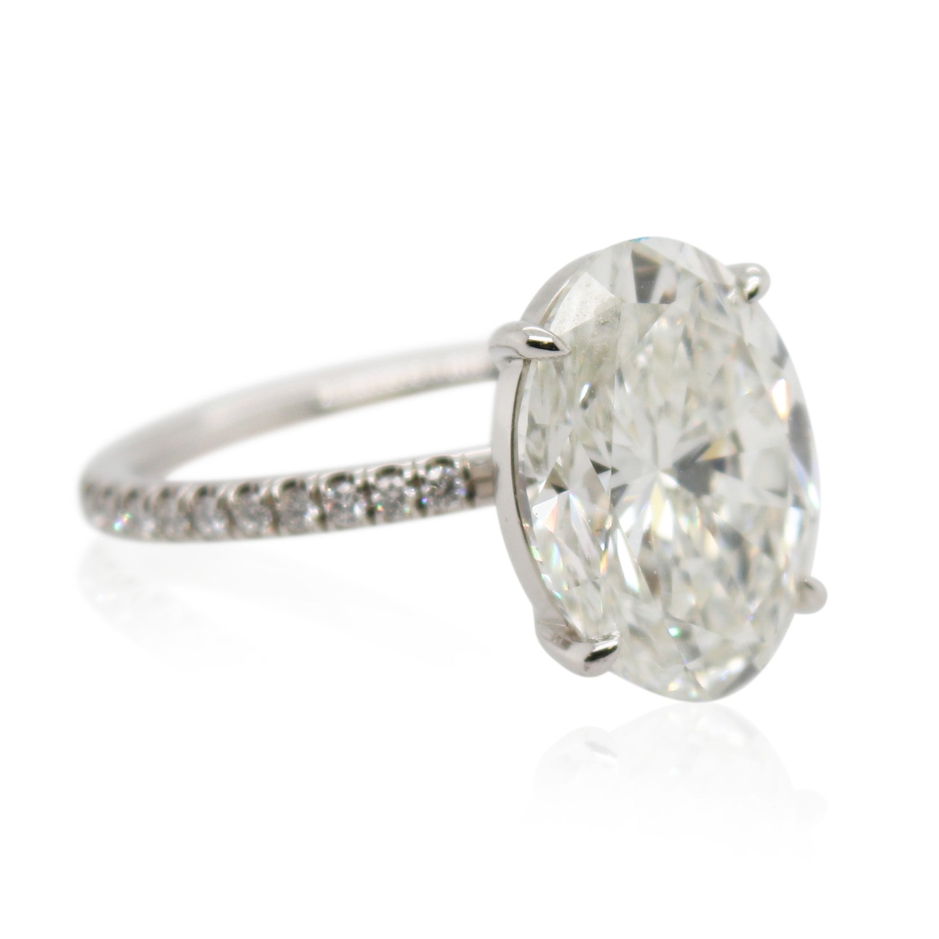 Diamonds of Wonder 5.01ct Oval Diamond Ring