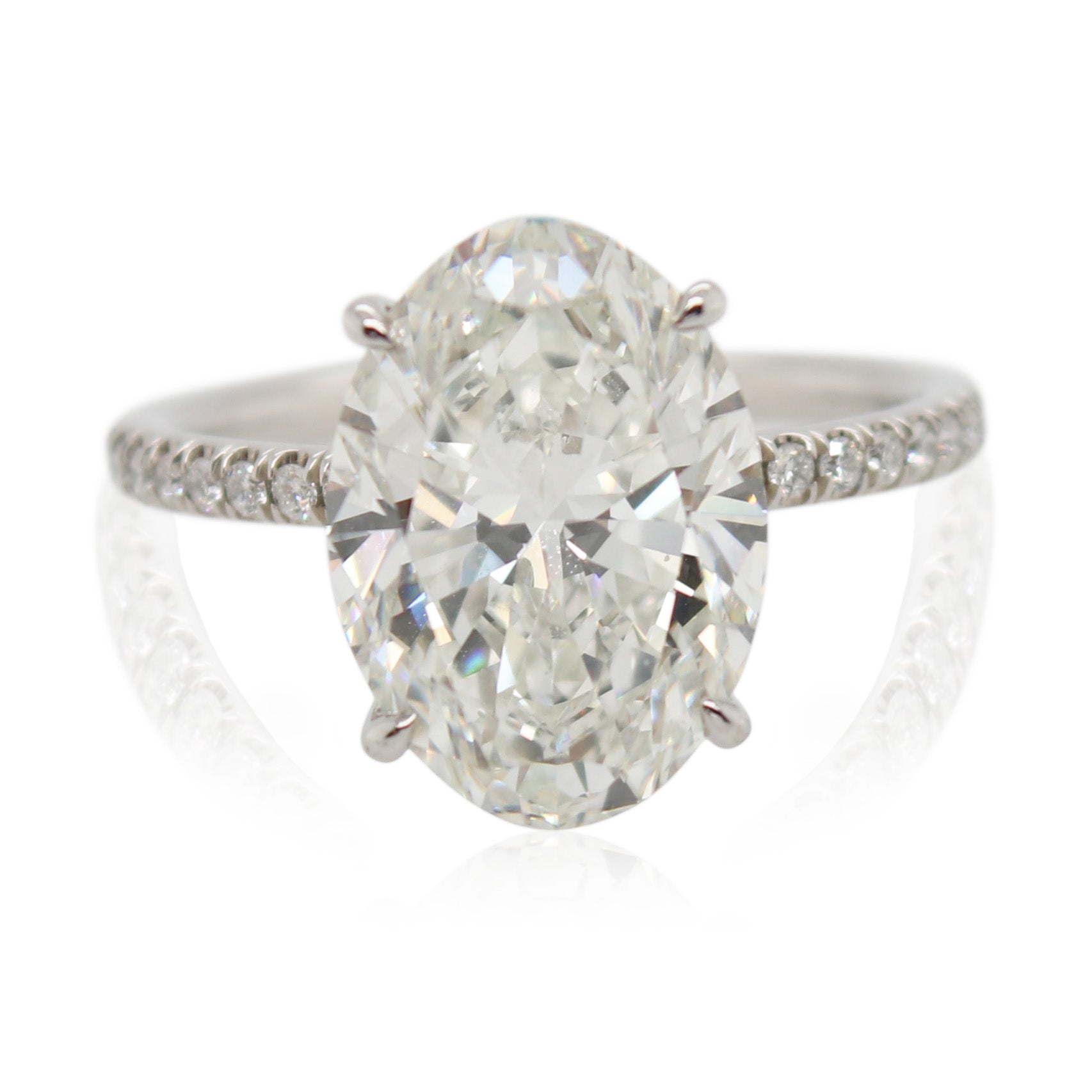 Diamonds of Wonder 5.01ct Oval Diamond Ring