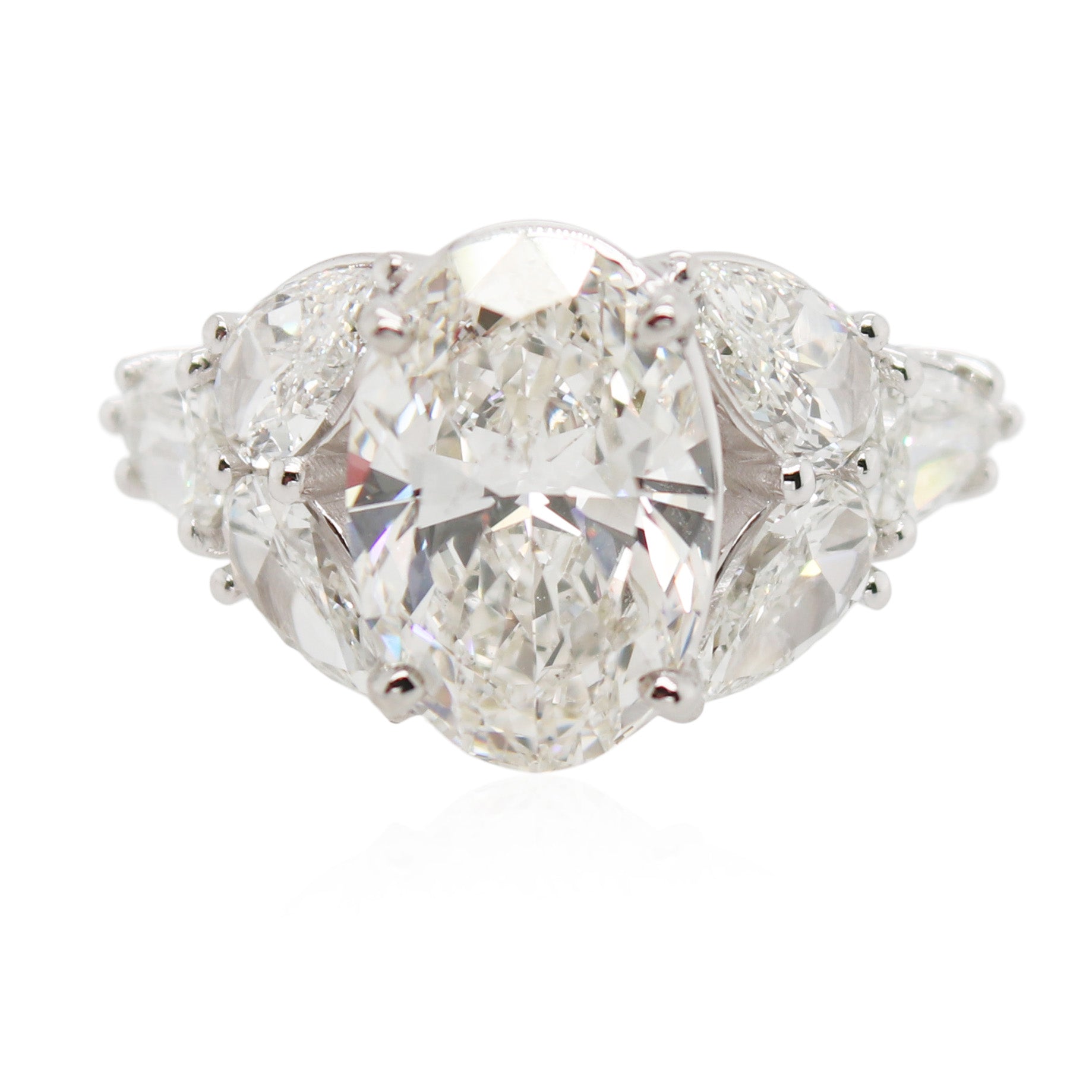 Diamonds of Wonder 3.51ct Oval Diamond Ring
