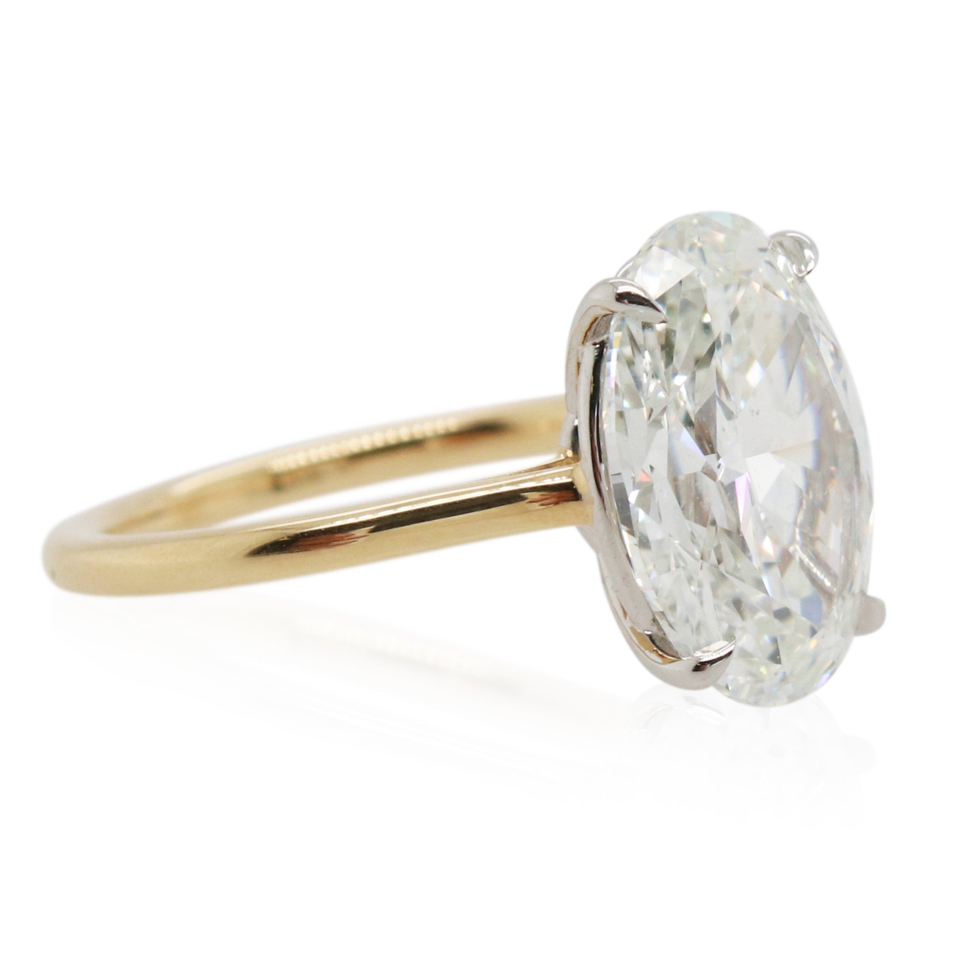 Diamonds of Wonder 4.01ct Oval Solitaire Ring