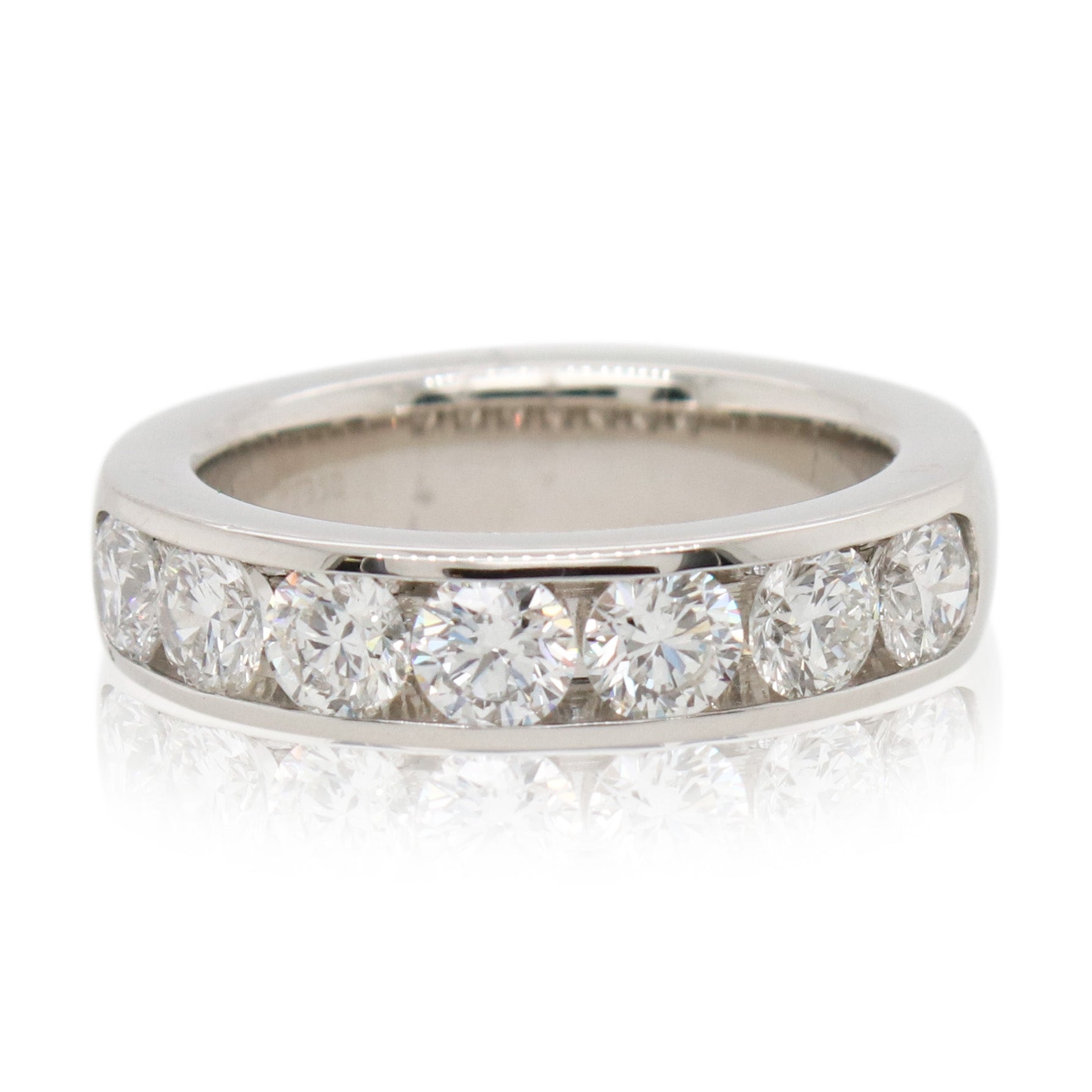 1.75 Total Carat Weight Diamond Channel Set Band