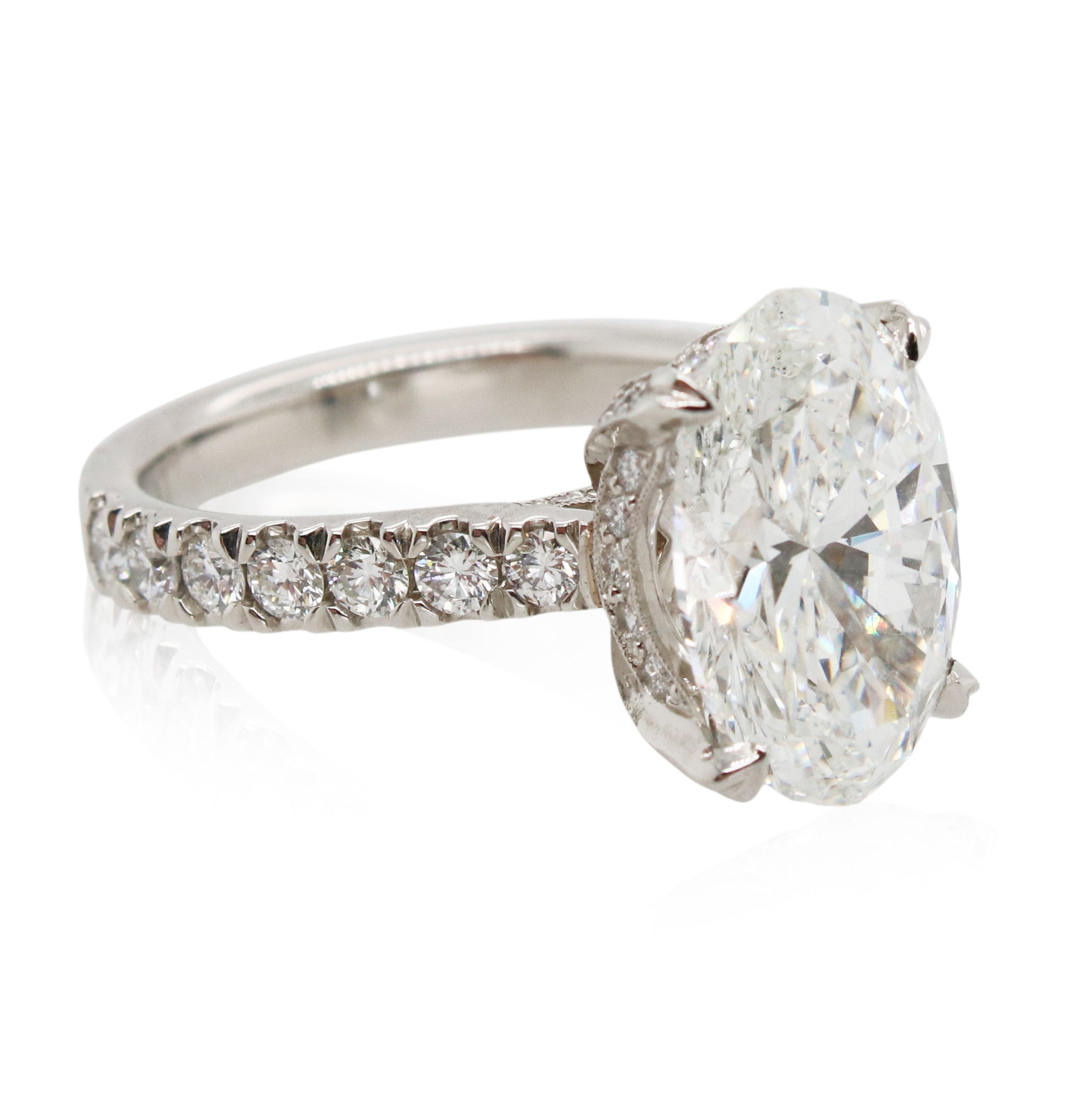 Diamonds of Wonder 5.01ct Oval Ring