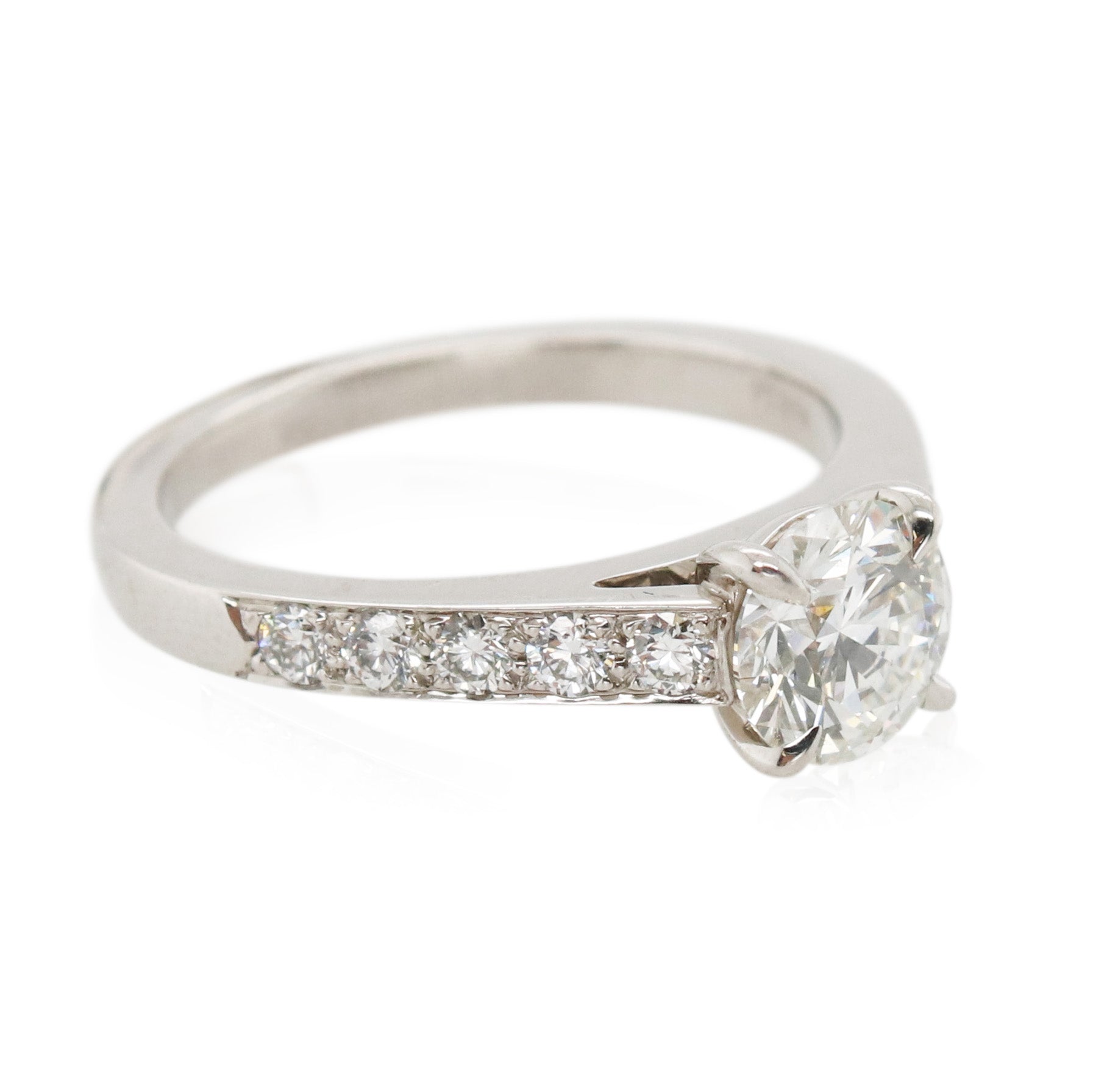 1.09ct Round Diamond Ring