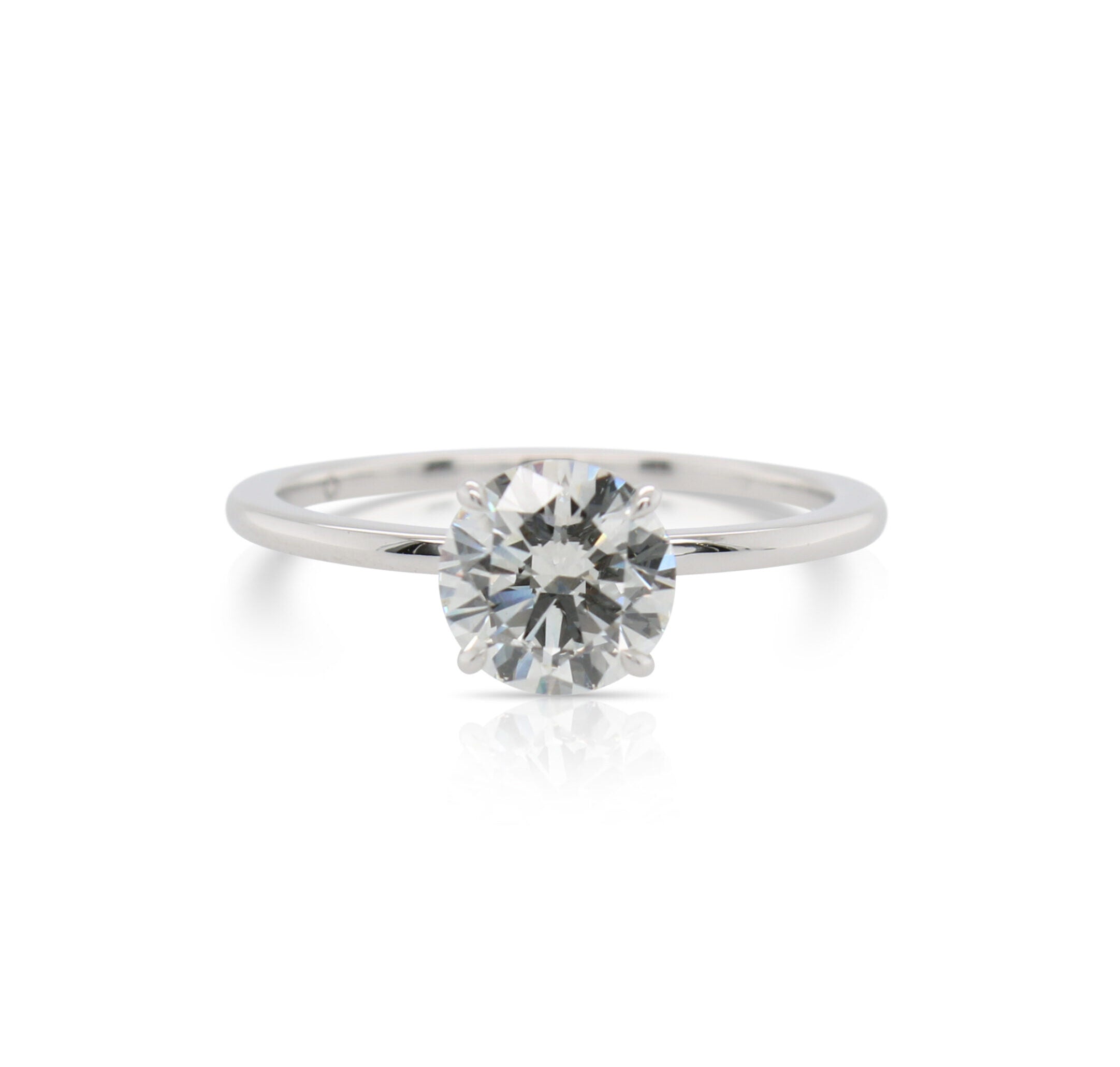 Diamond Solitaire Engagement Ring