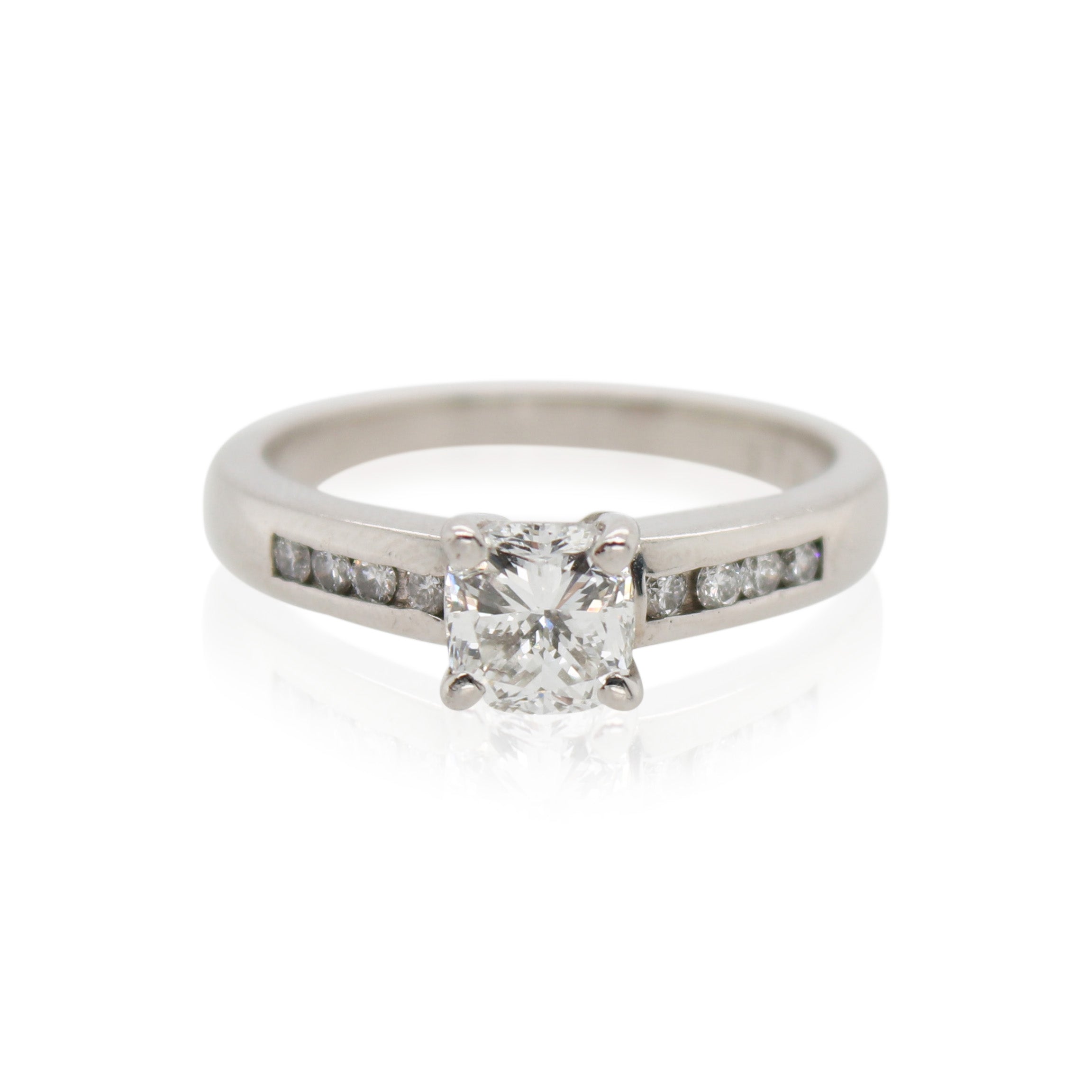 Cushion Diamond Engagement Ring