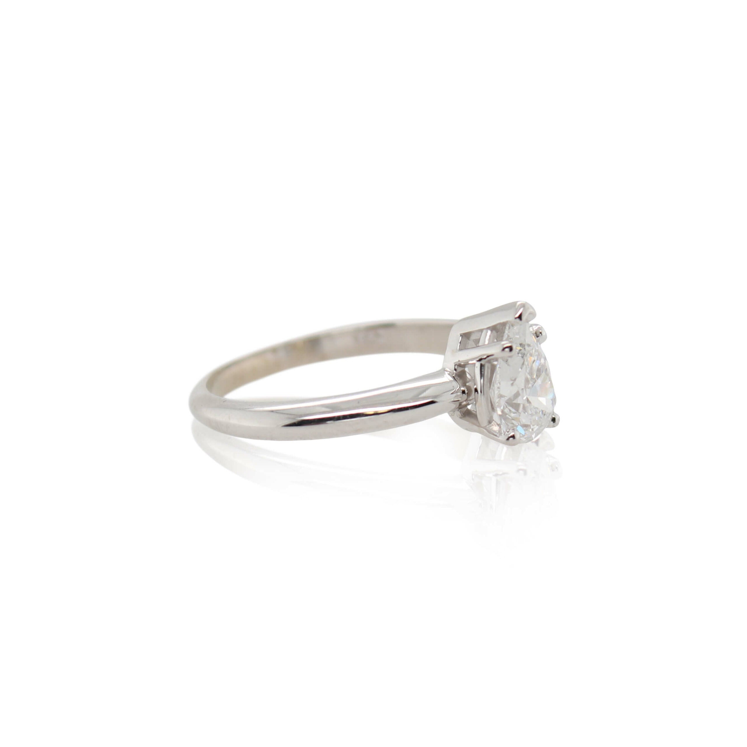 5 Prong Diamond Solitaire Ring