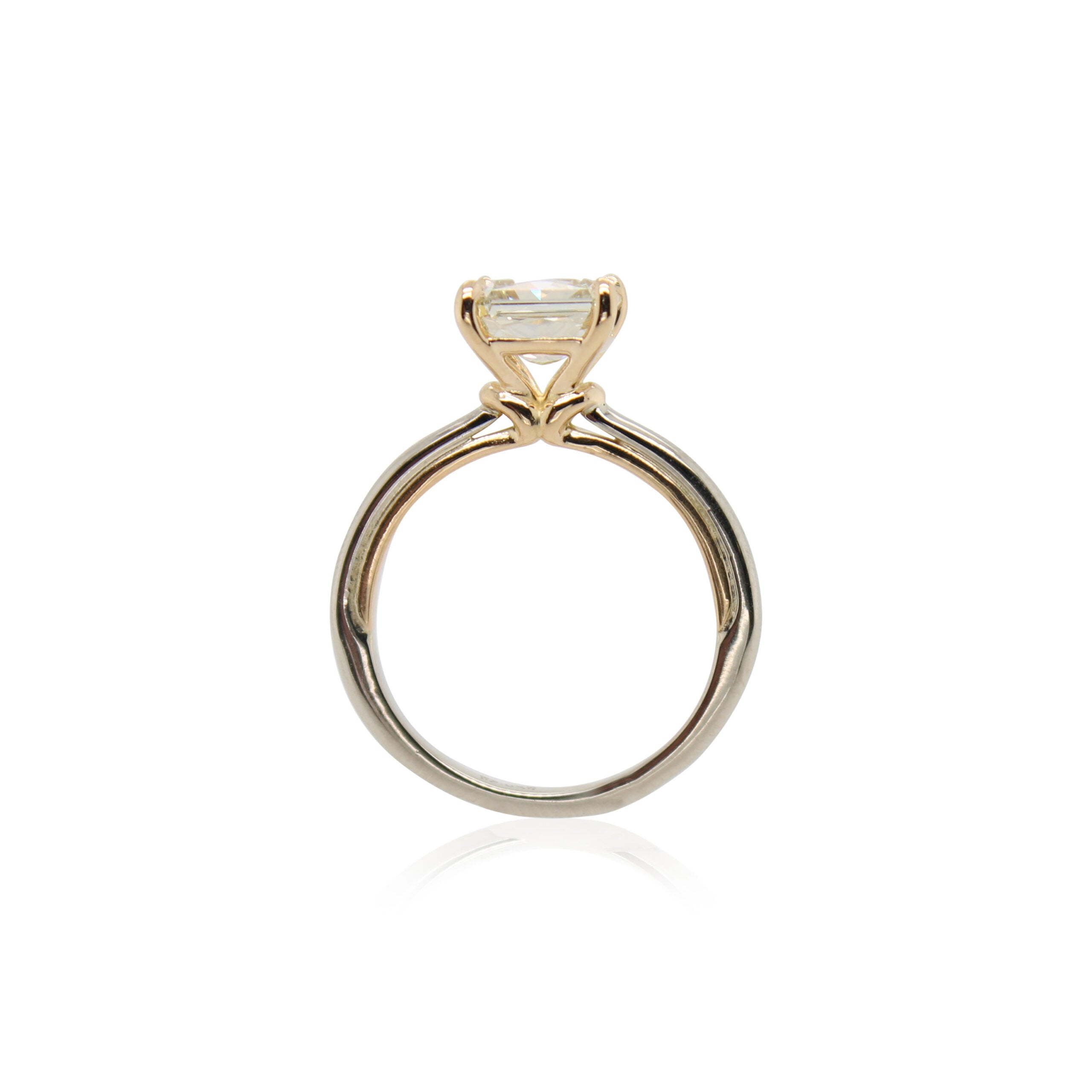 Fancy Brown, Green, and Yellow Diamond Ring