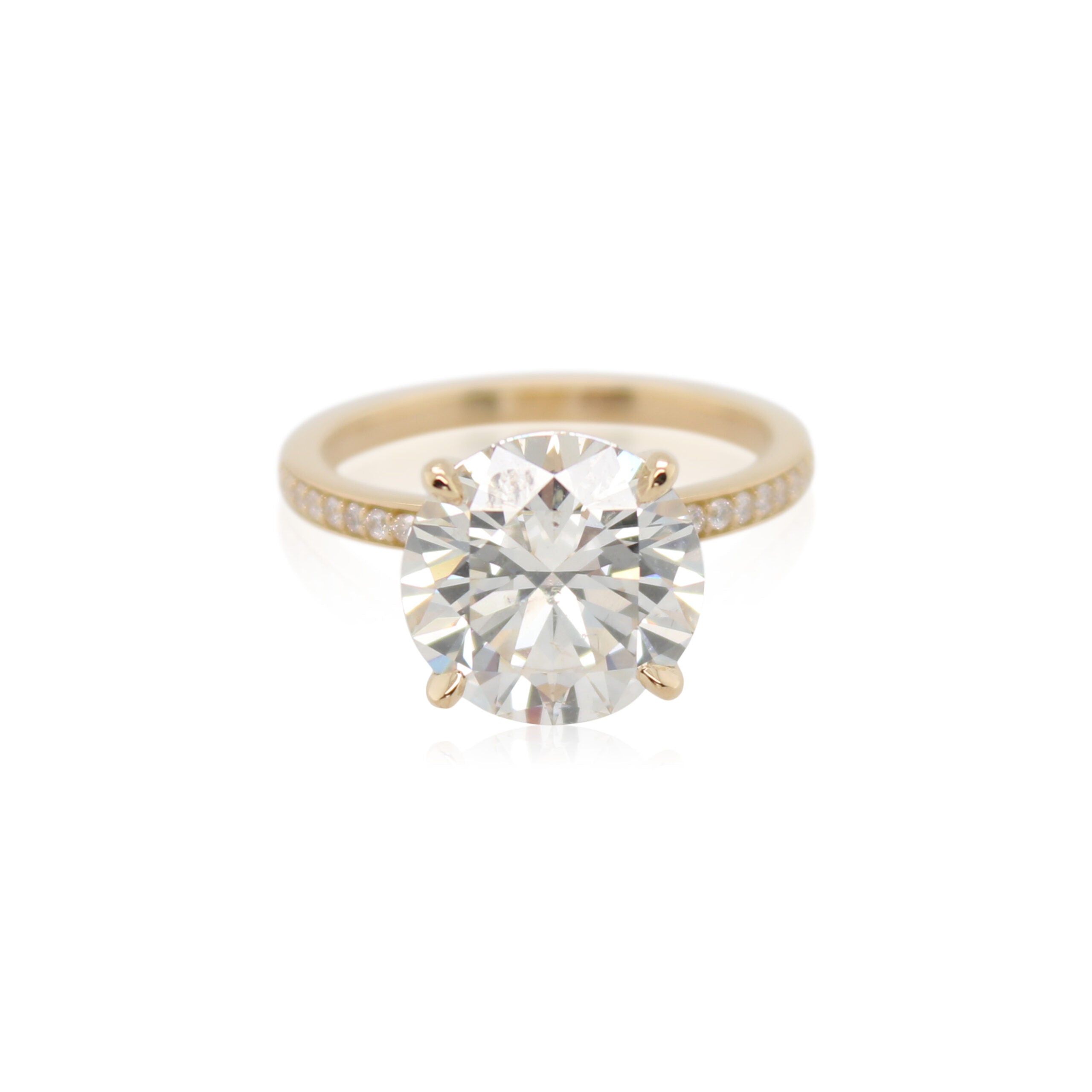 Diamond Hidden Halo Ring