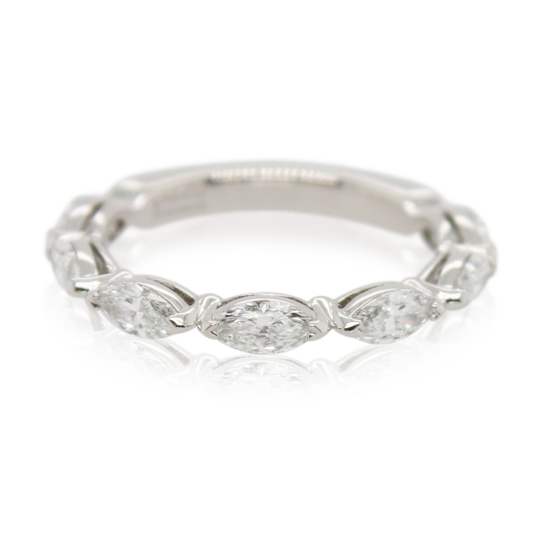 Platinum Marquise Diamond Grand Aire Band