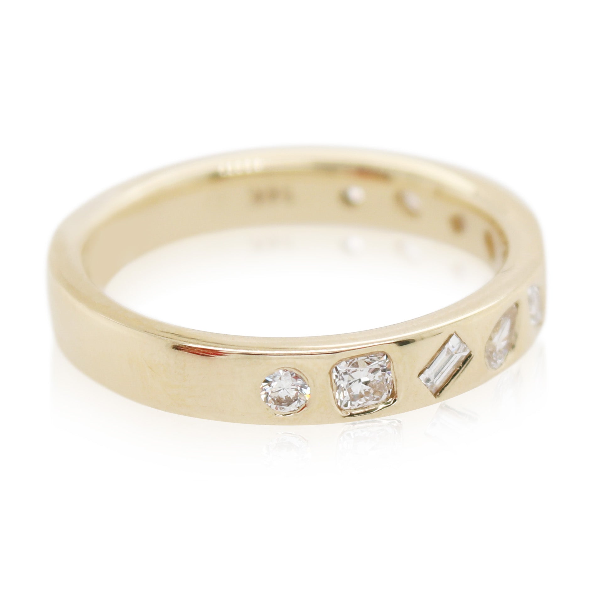 Yellow Gold Diamond Wedding Band
