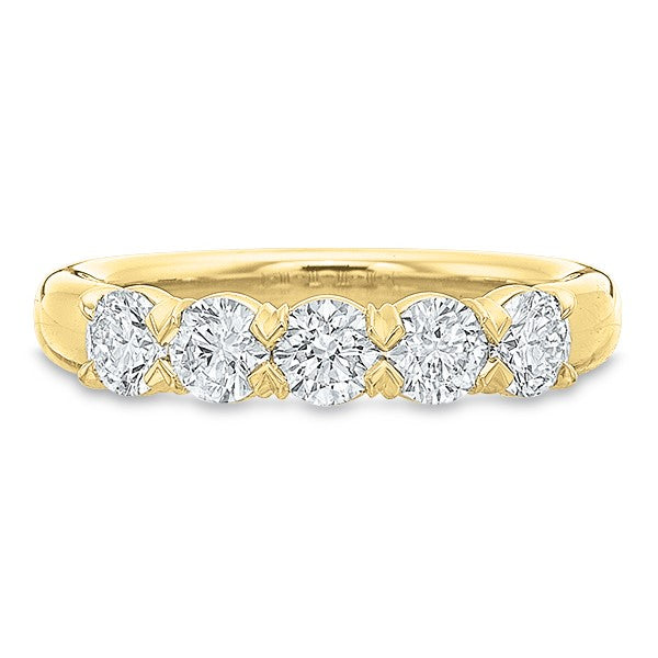 5 Stone Diamond Band