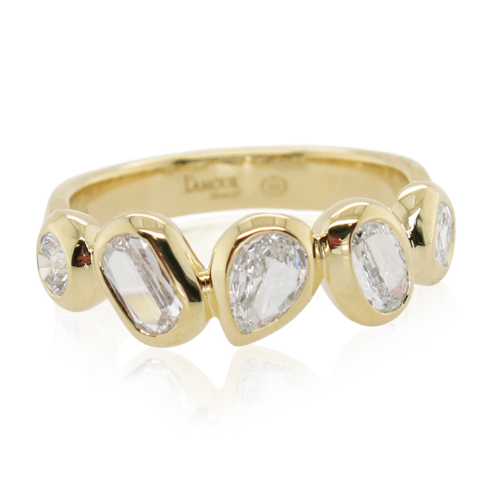Crisscut New York Multi-Shape Diamond Band