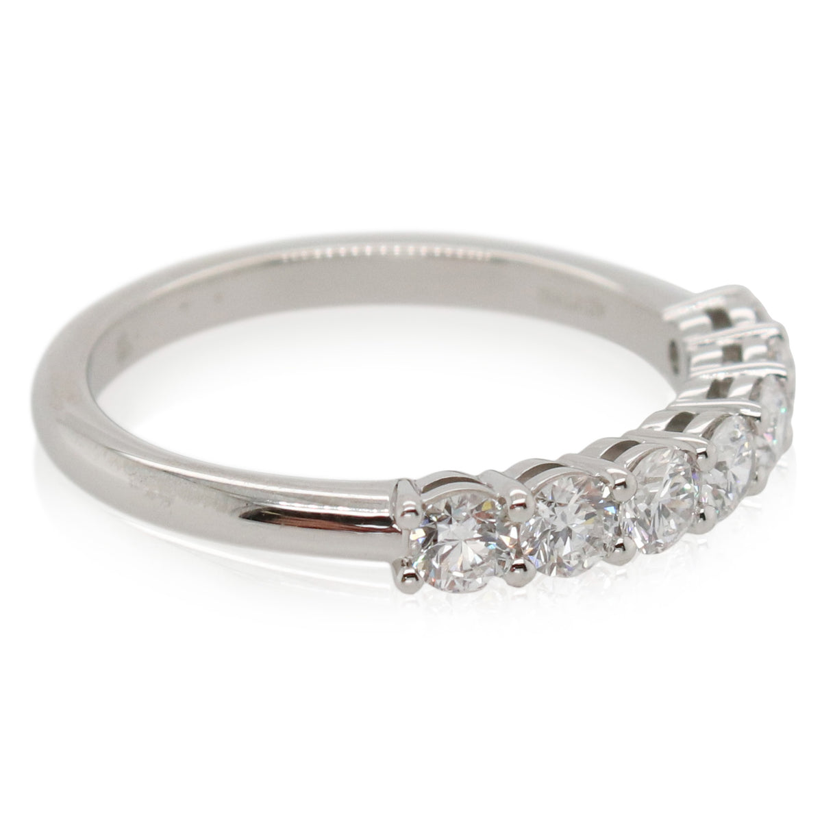 0.70ct Total Weight 7 Diamond Anniversary Band