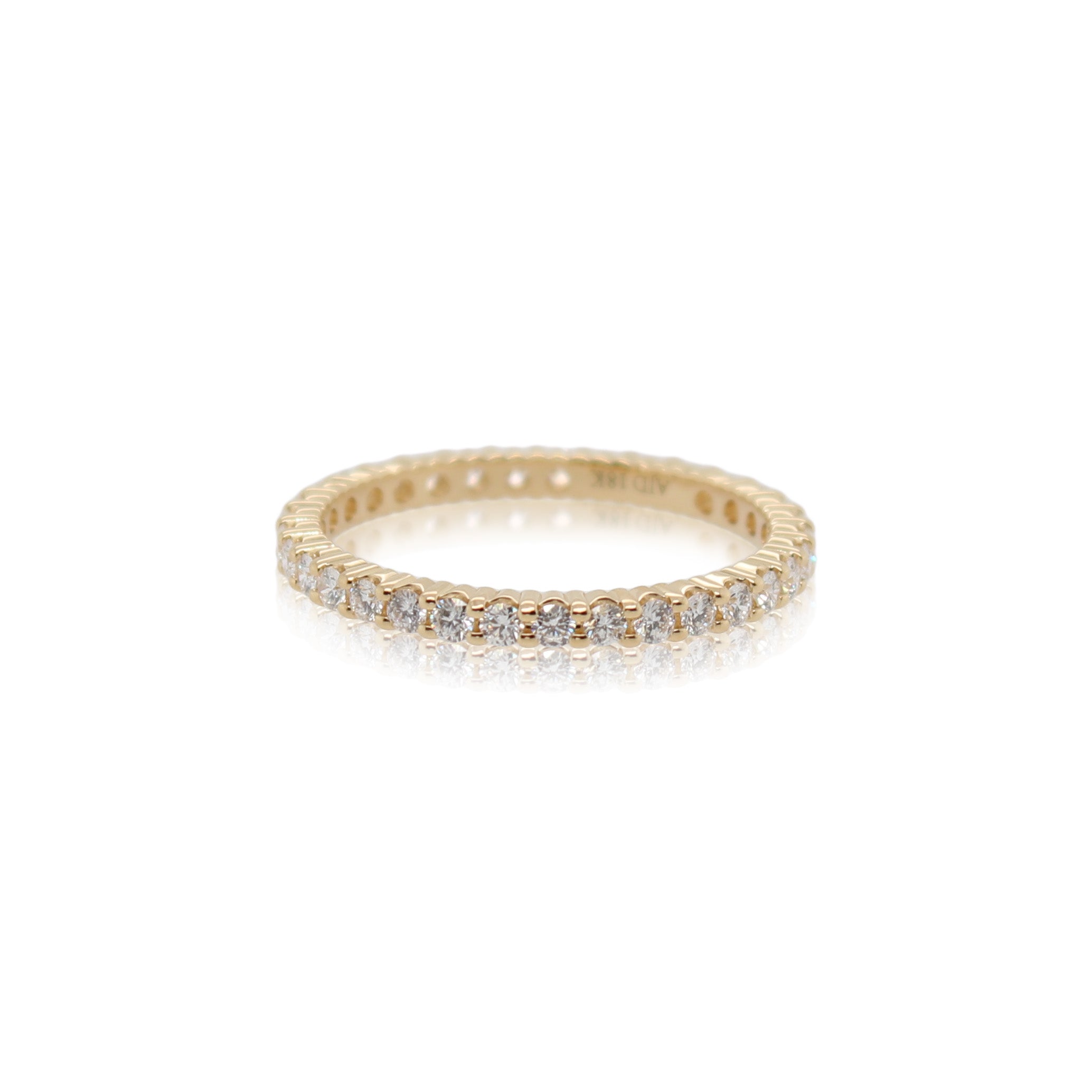 Yellow Gold Diamond Anniversary Band