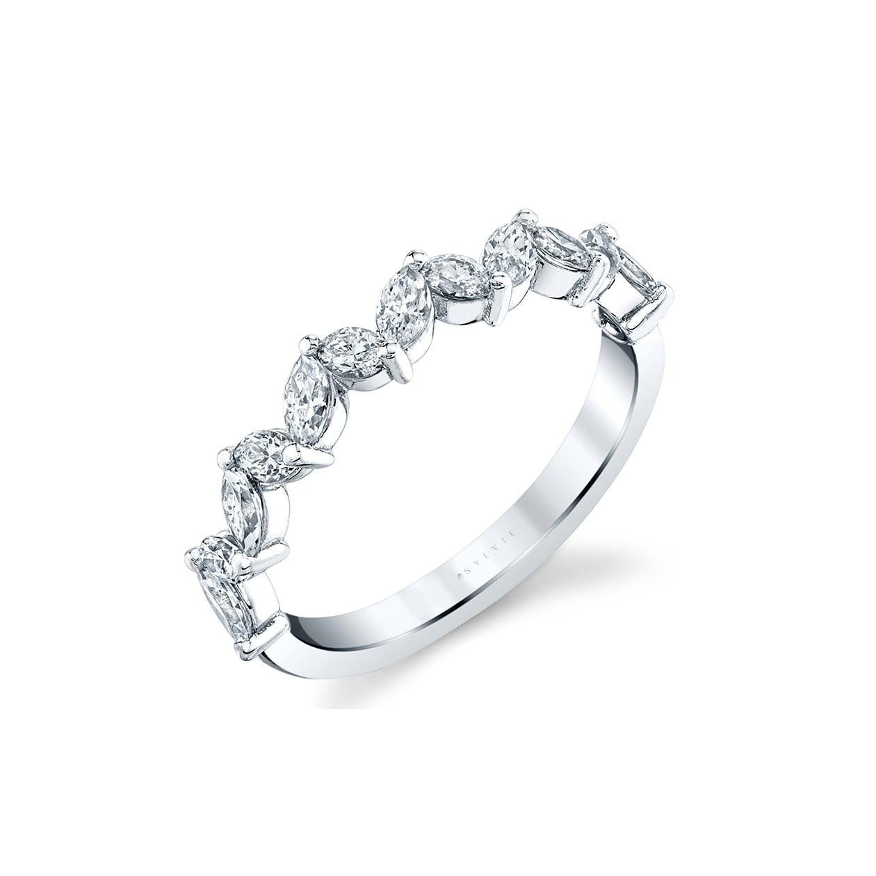Marquise Diamond Band