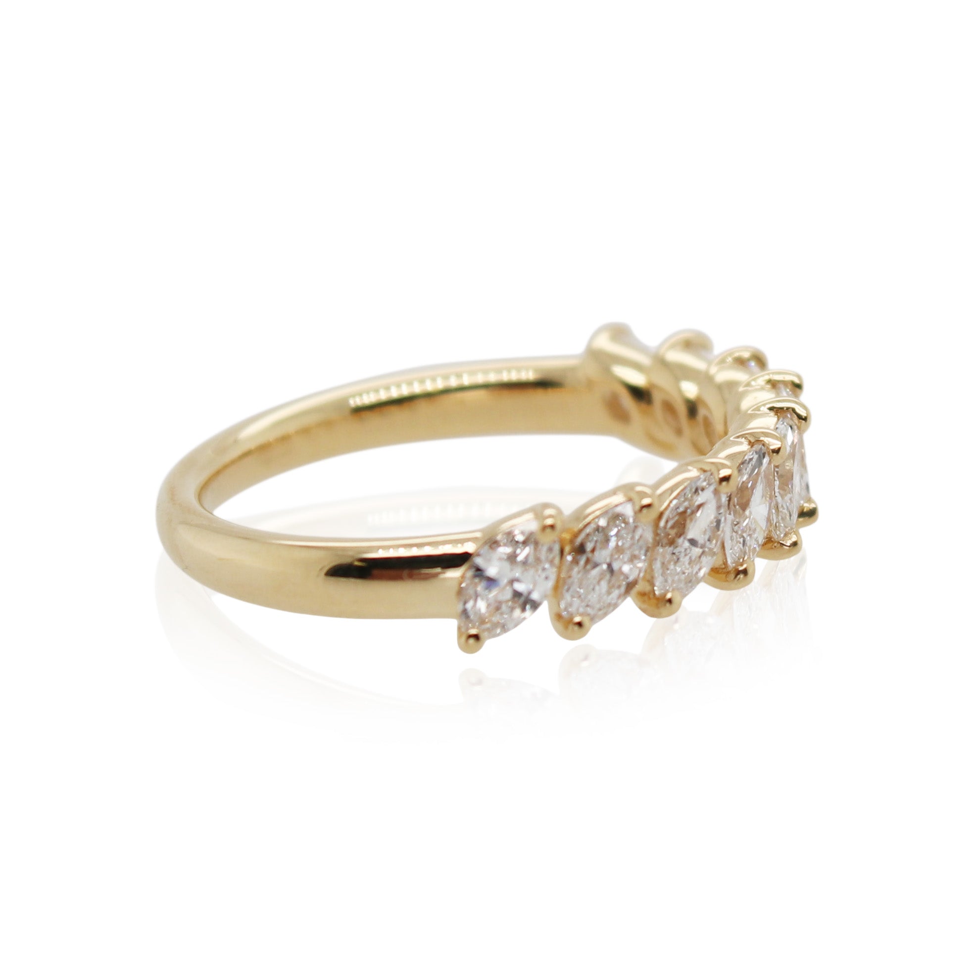 Yellow Gold Grand Aire Diamond Band