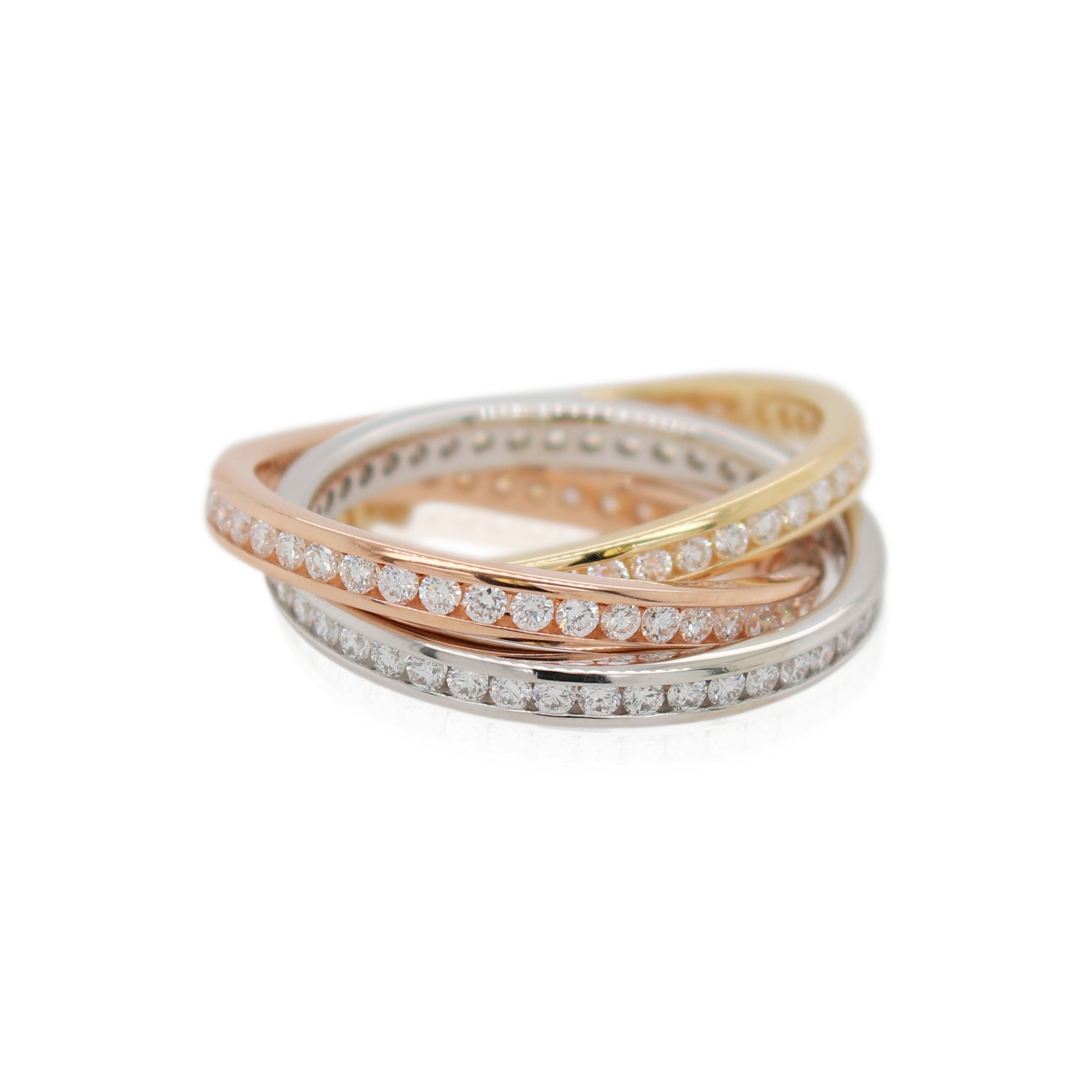 Tri Colored Eternity Roller Band