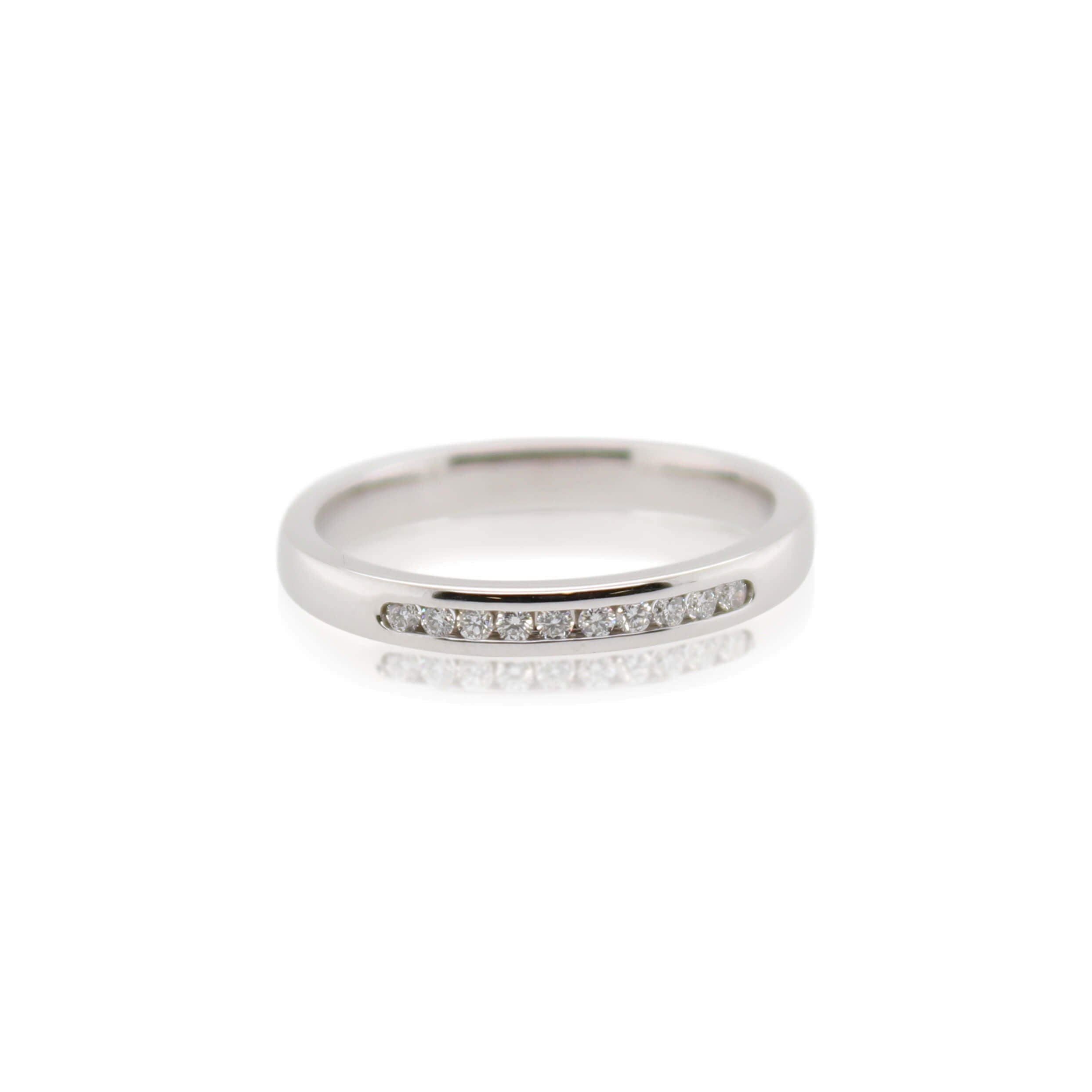 Half Round Diamond Anniversary Band