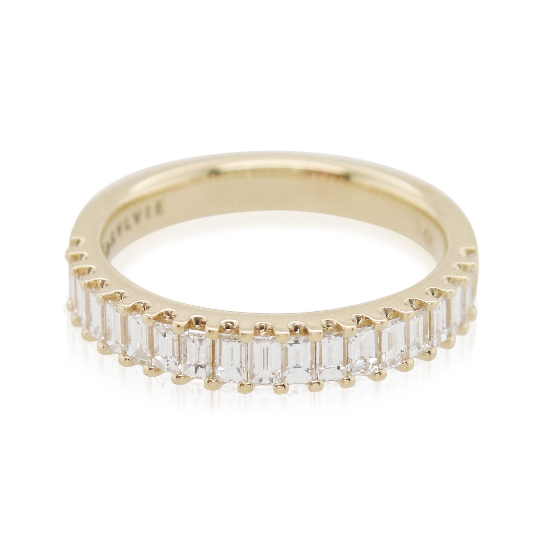 Sylvie 0.76ct Total Weight Baguette Diamond Band