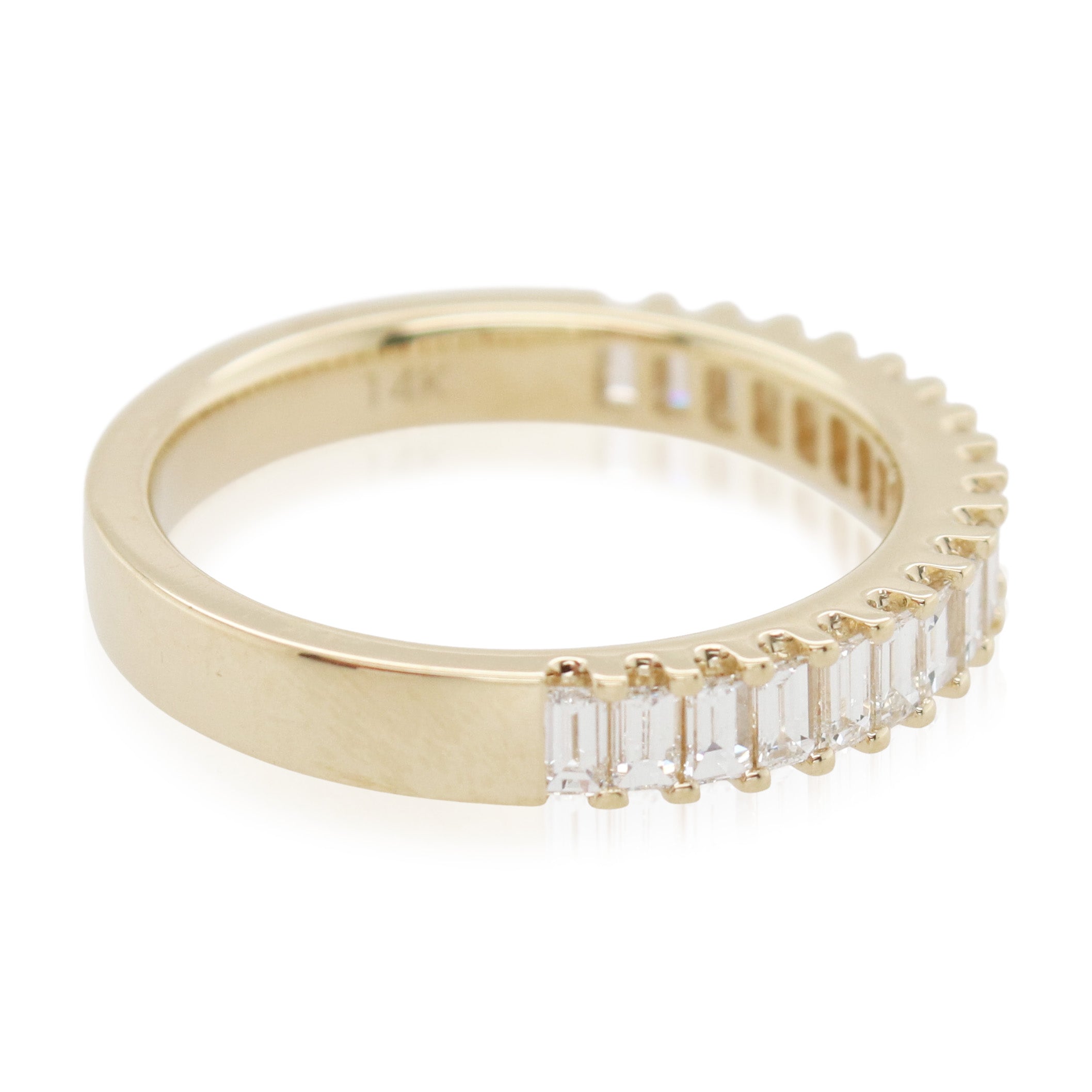 Sylvie 0.76ct Total Weight Baguette Diamond Band