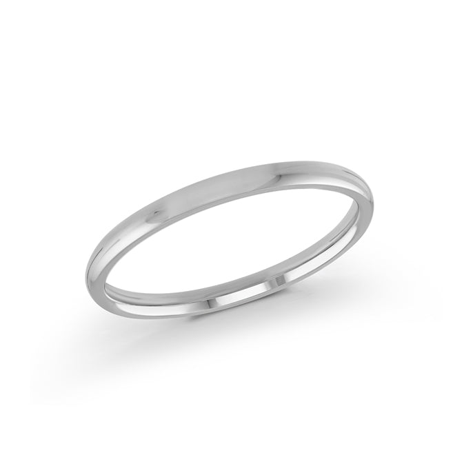 Platinum 2mm Polished Band