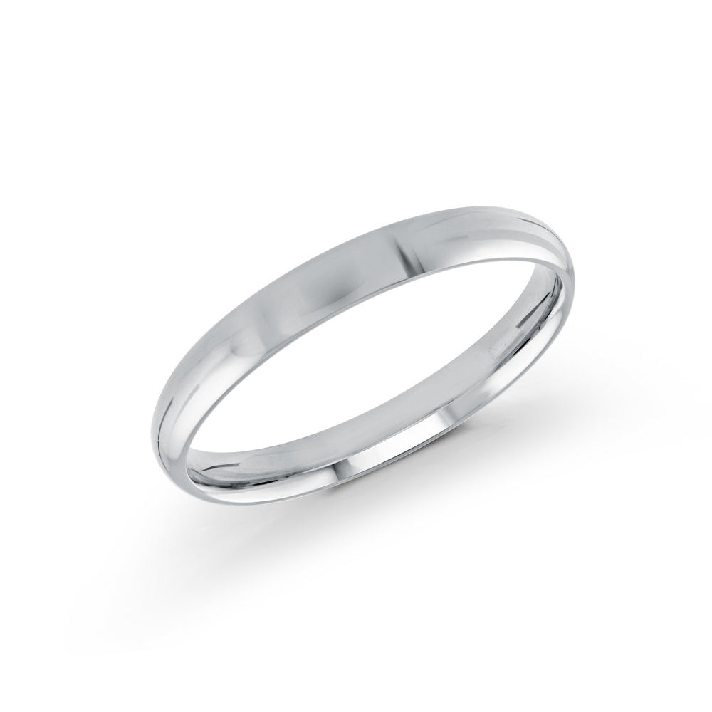 Platinum 3mm Polished Band