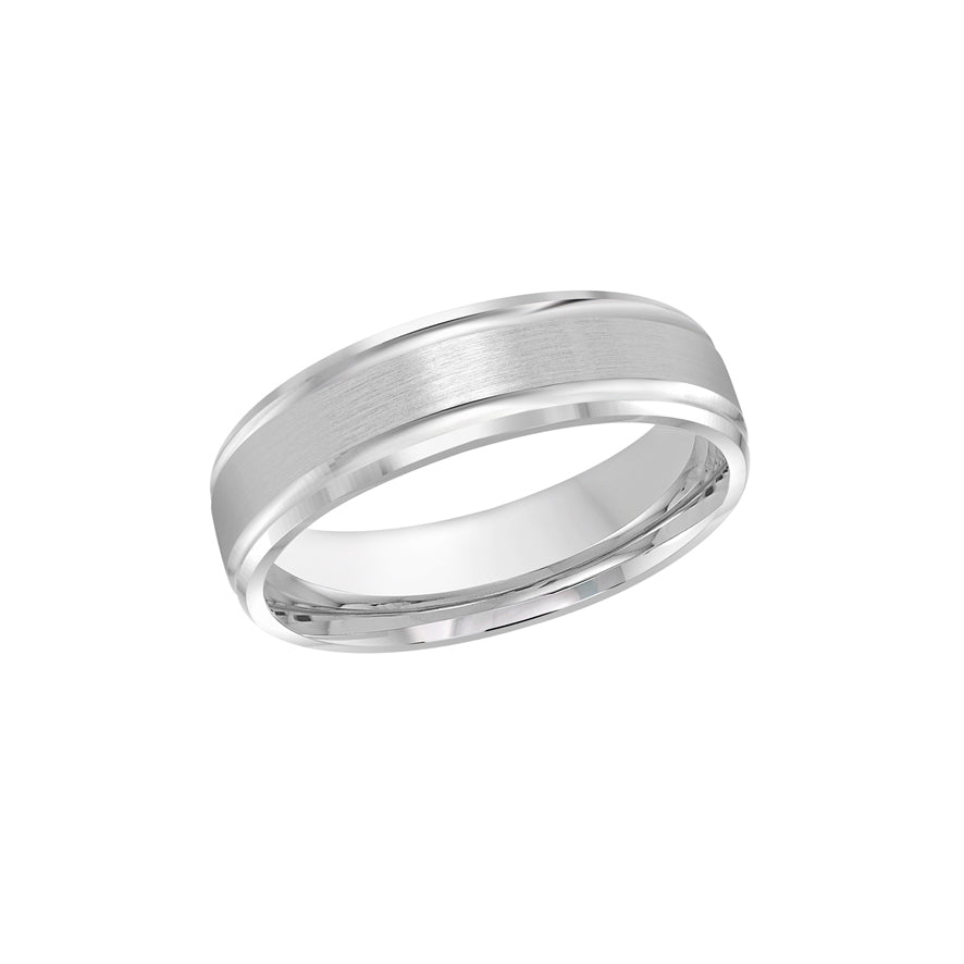 White Gold 6mm Wedding Band