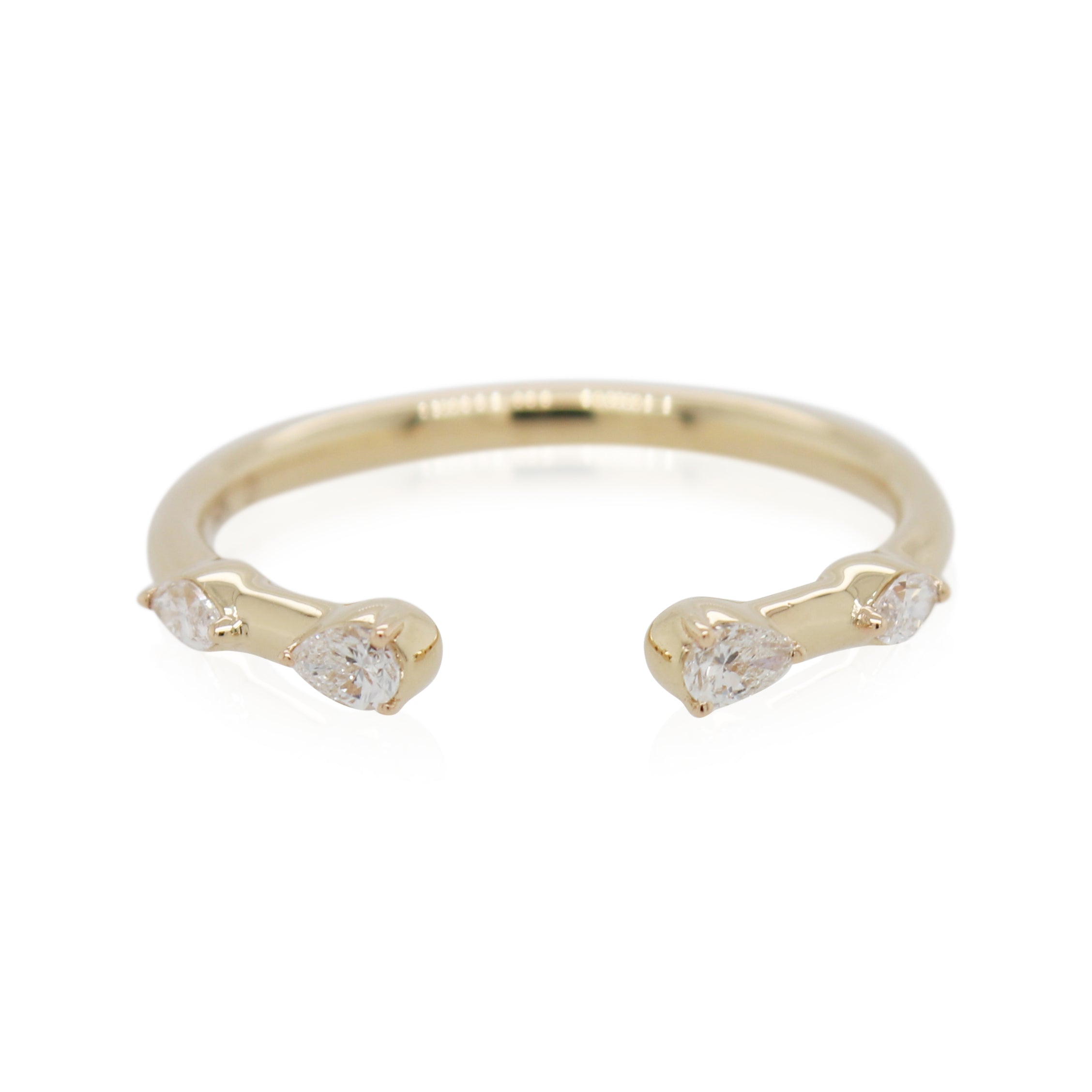 Marquise and Pear Shaped Diamond Band