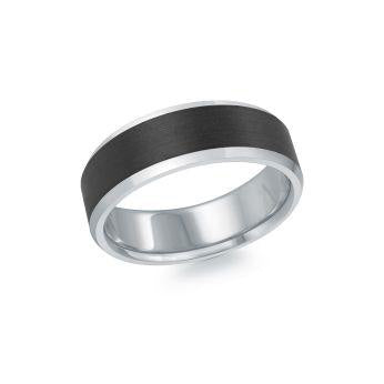 7mm White Gold Wedding Band