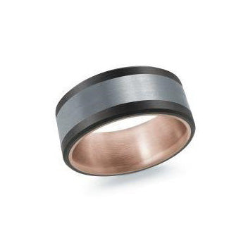 9mm Rose Gold Band
