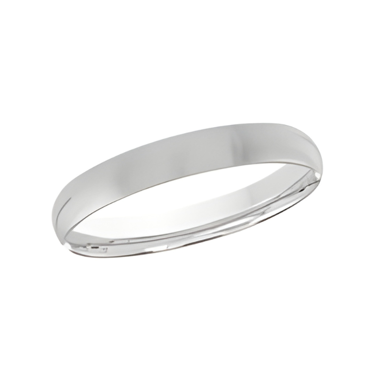 Platinum 2mm Polished Band