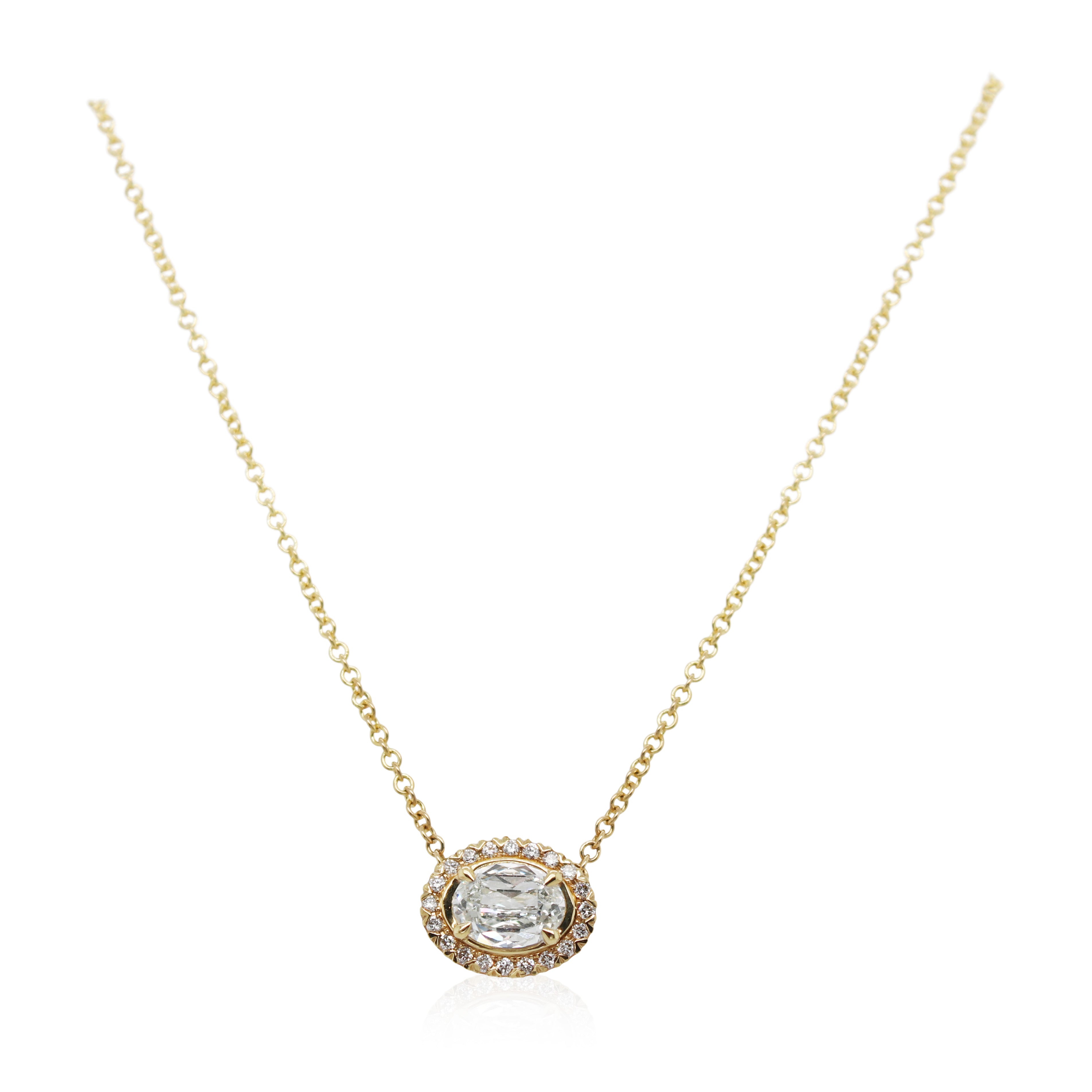 Christopher Designs Yellow Gold Diamond Pendant
