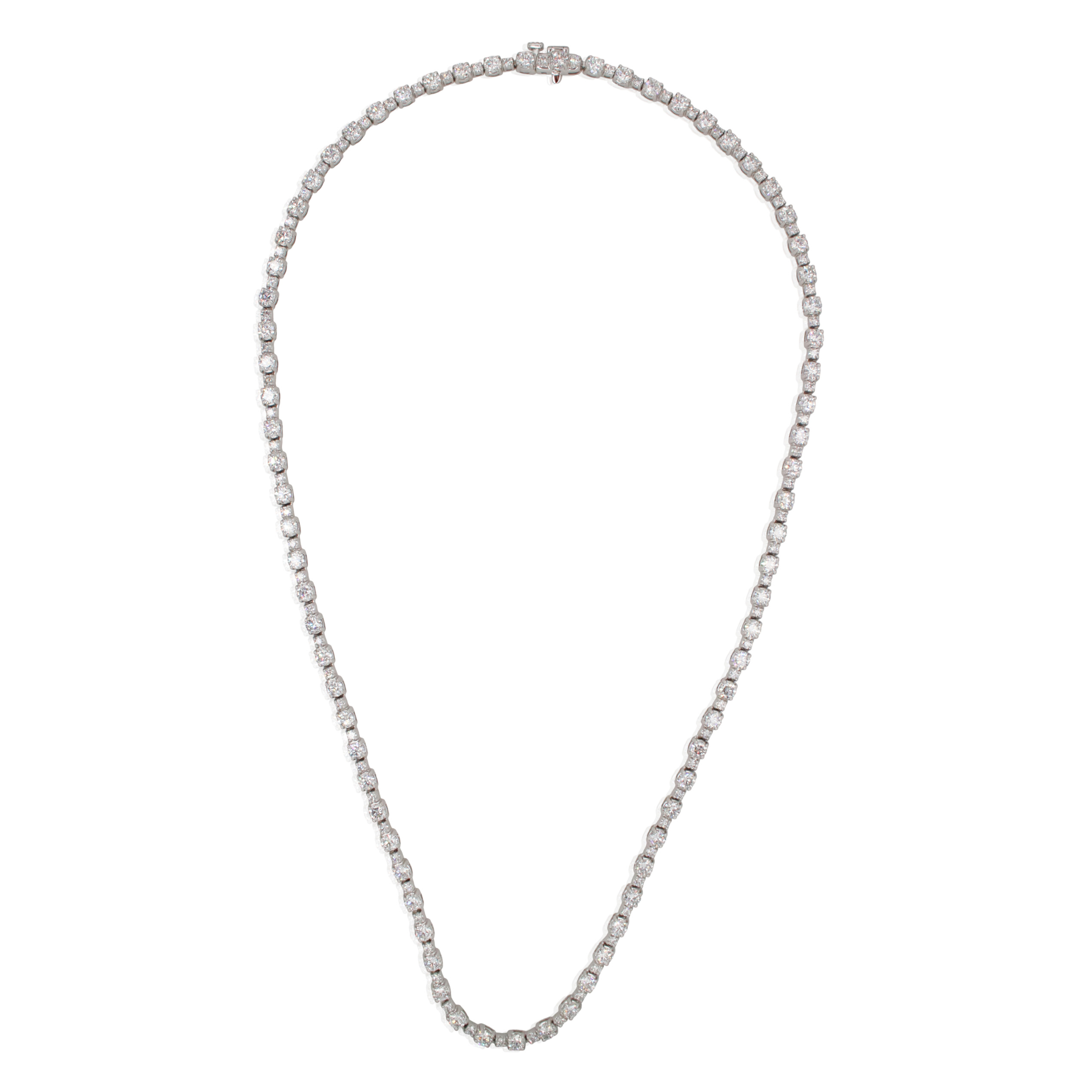 White Gold Diamond Necklace