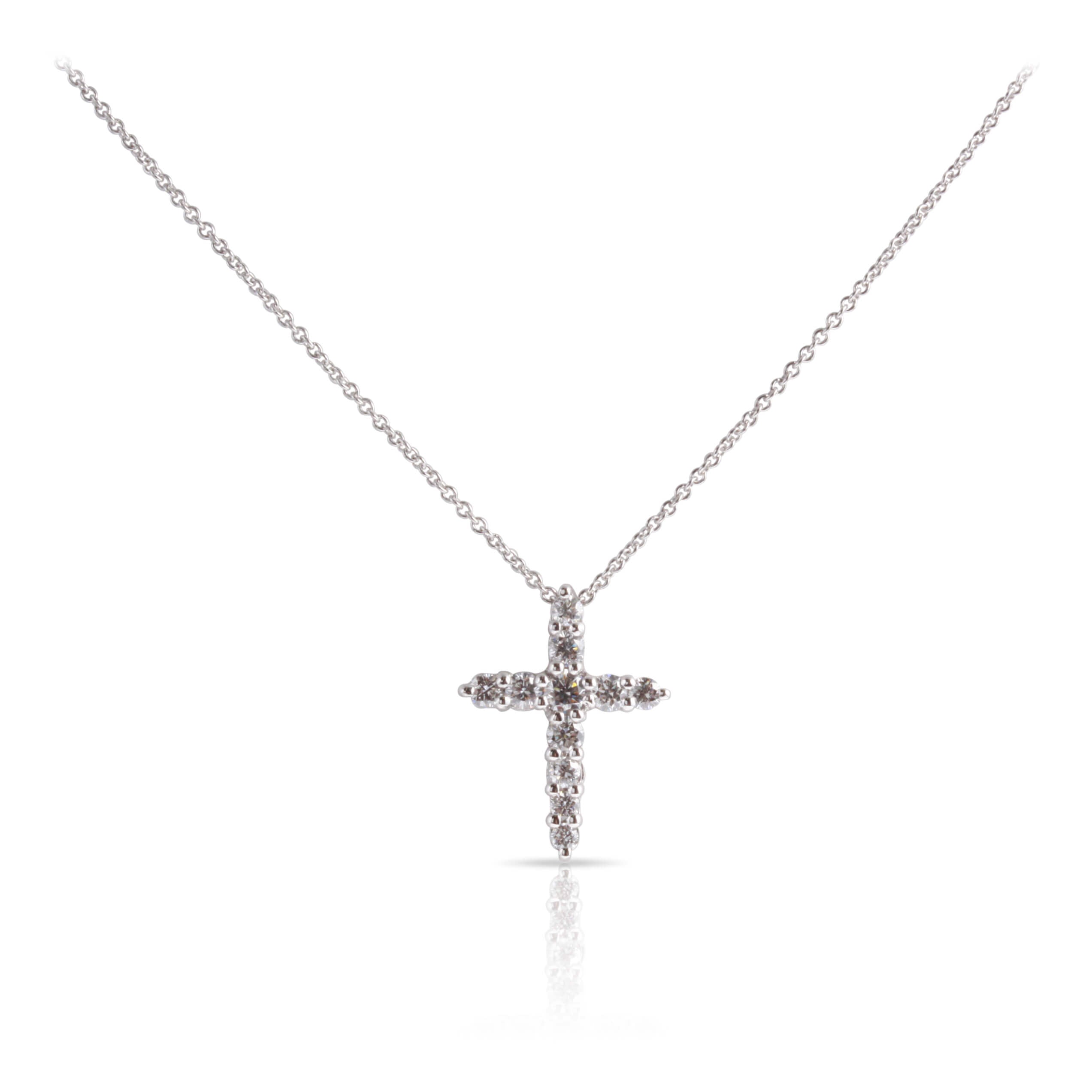Roberto Coin Diamond Cross Pendant