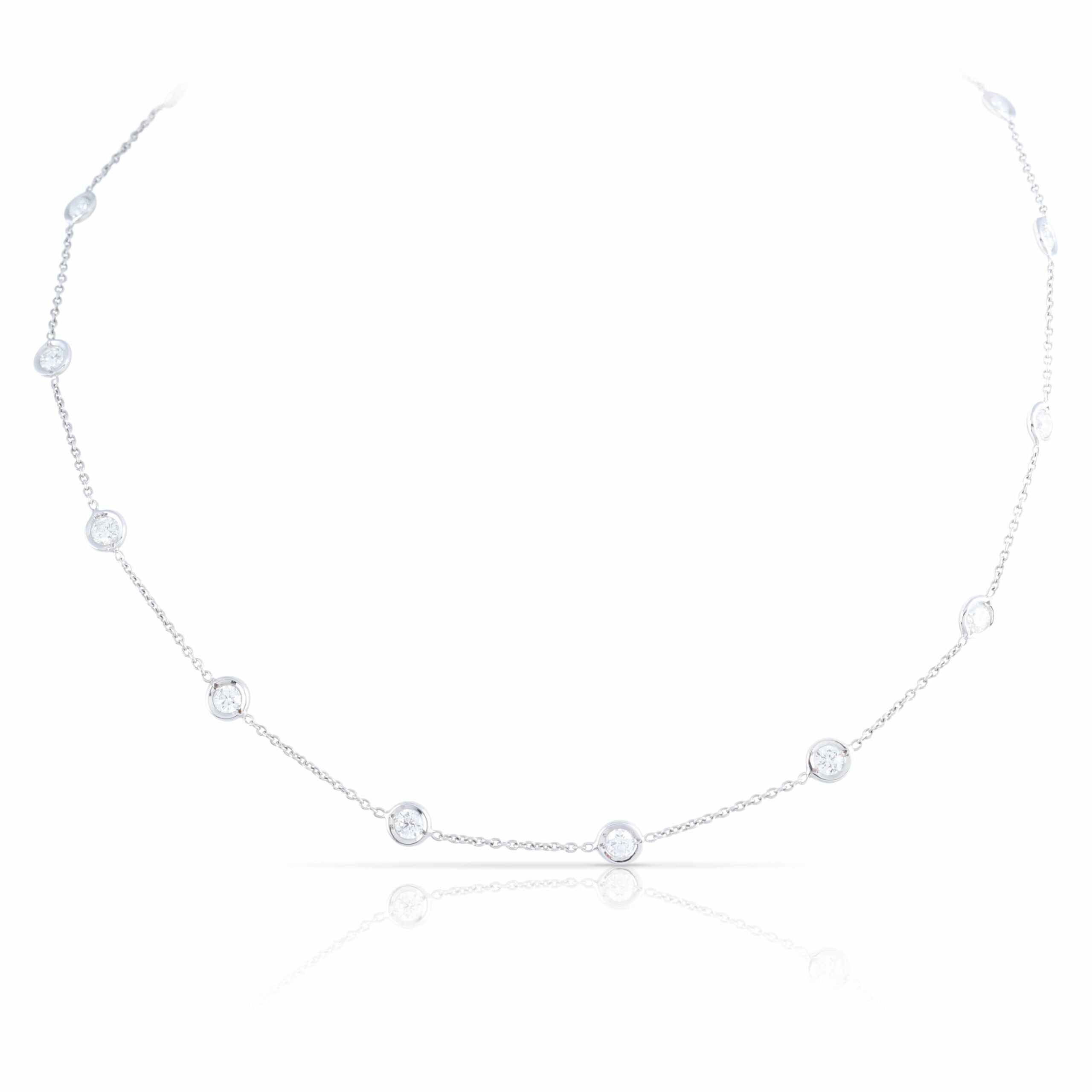 Roberto Coin Diamonds by the Inch Station Necklace