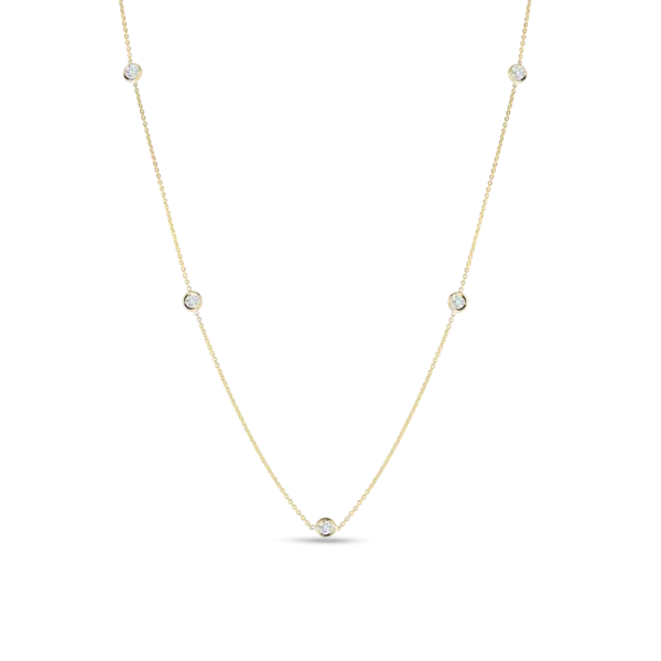 Roberto Coin Diamonds by the Inch Station Necklace