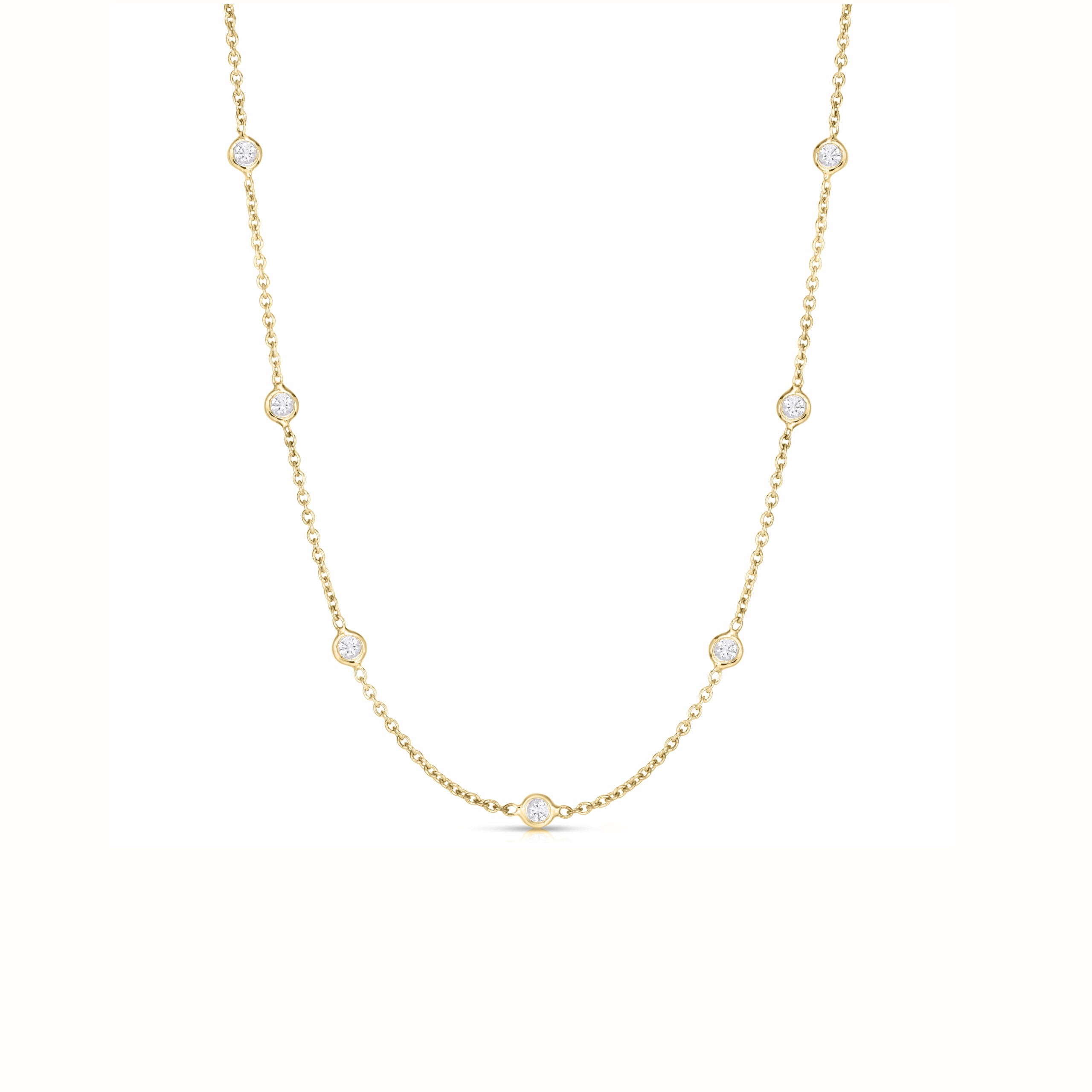 Roberto Coin Diamonds by the Inch Necklace
