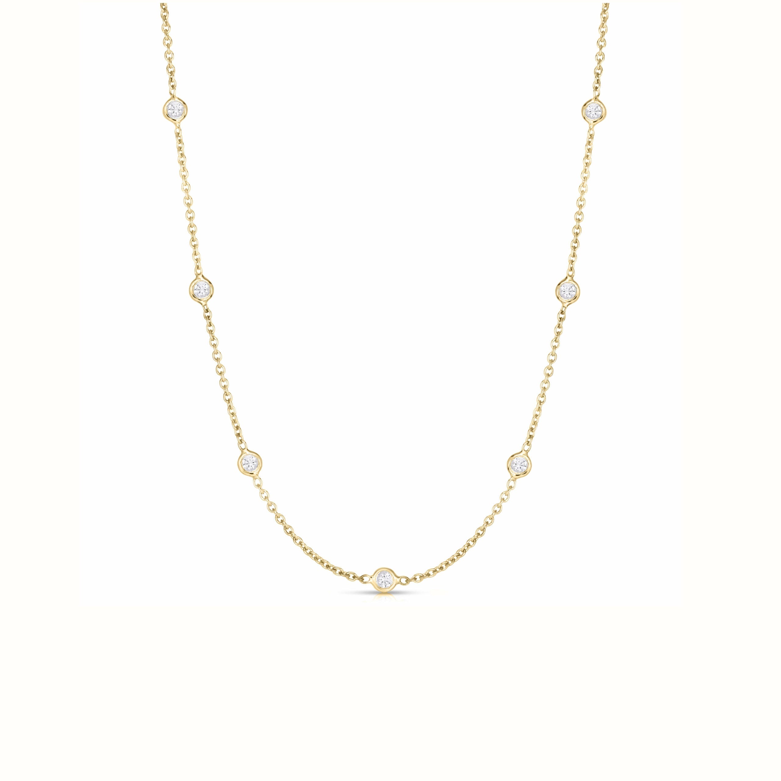 Roberto Coin Diamonds by the Inch Necklace