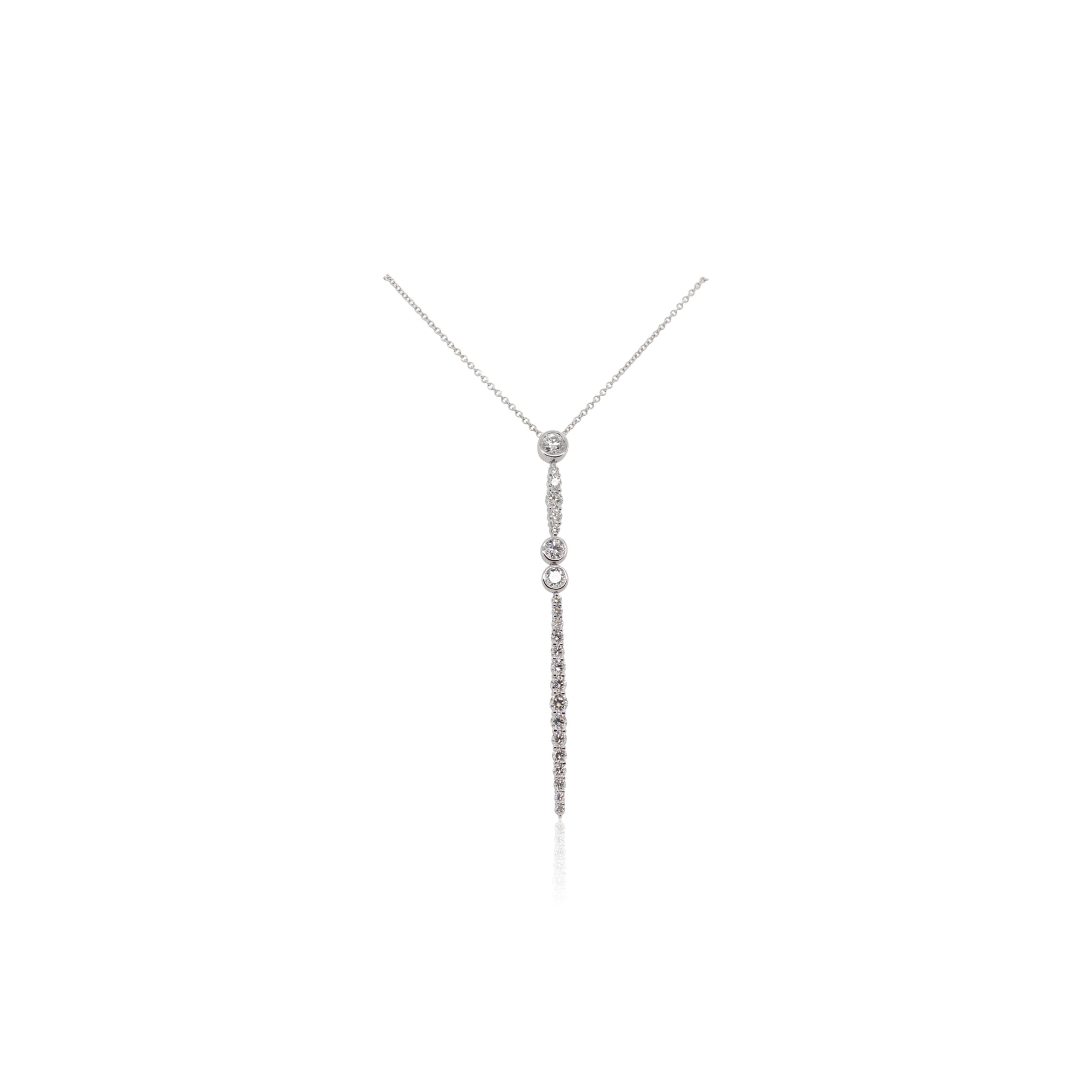 Diamond Bar Pendant