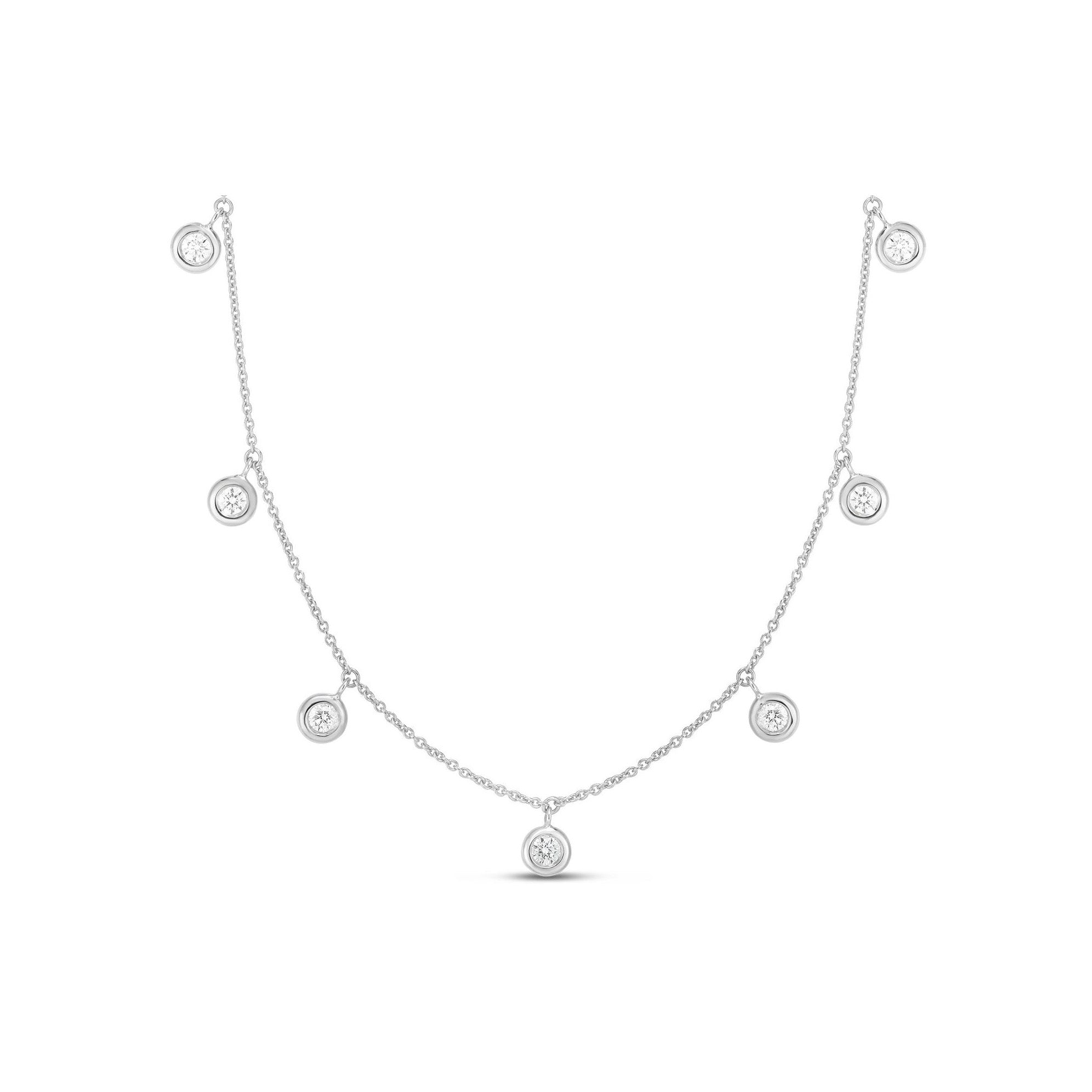 Roberto Coin Diamonds by the Inch Station Necklace