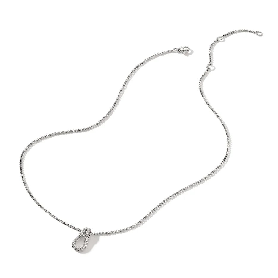 John Hardy Surf Collection Diamond Pavé Pendant