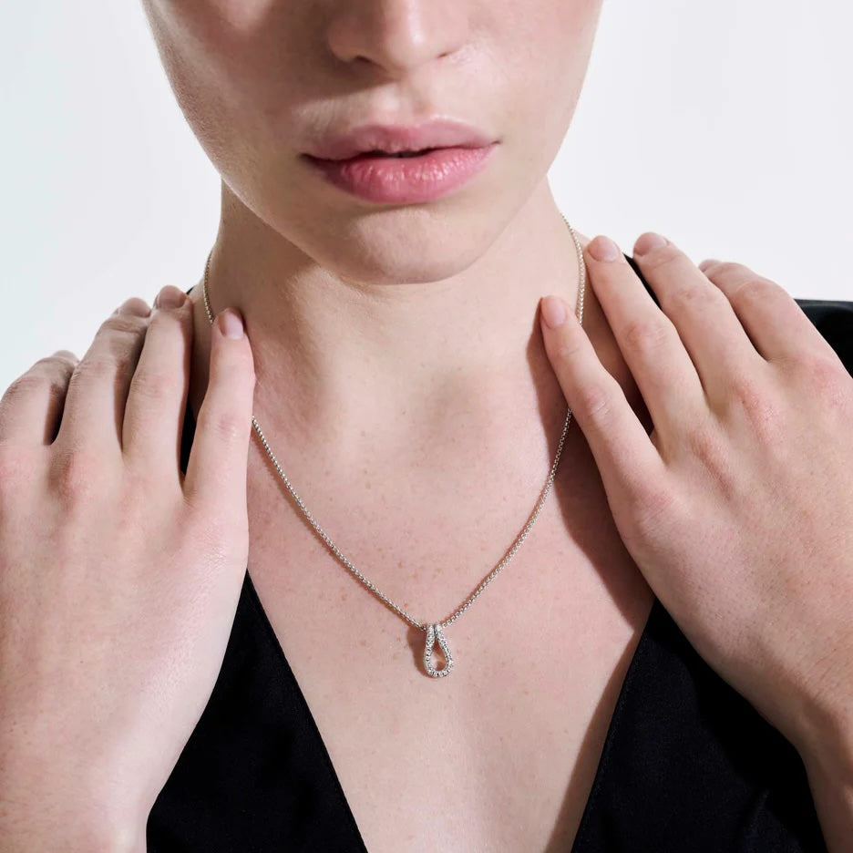 John Hardy Surf Collection Diamond Pavé Pendant