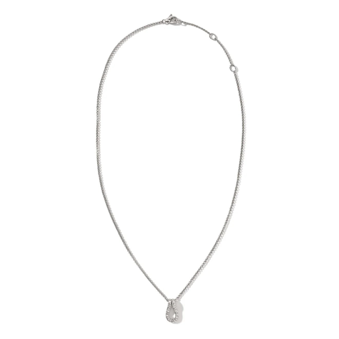 John Hardy Surf Collection Diamond Pavé Pendant
