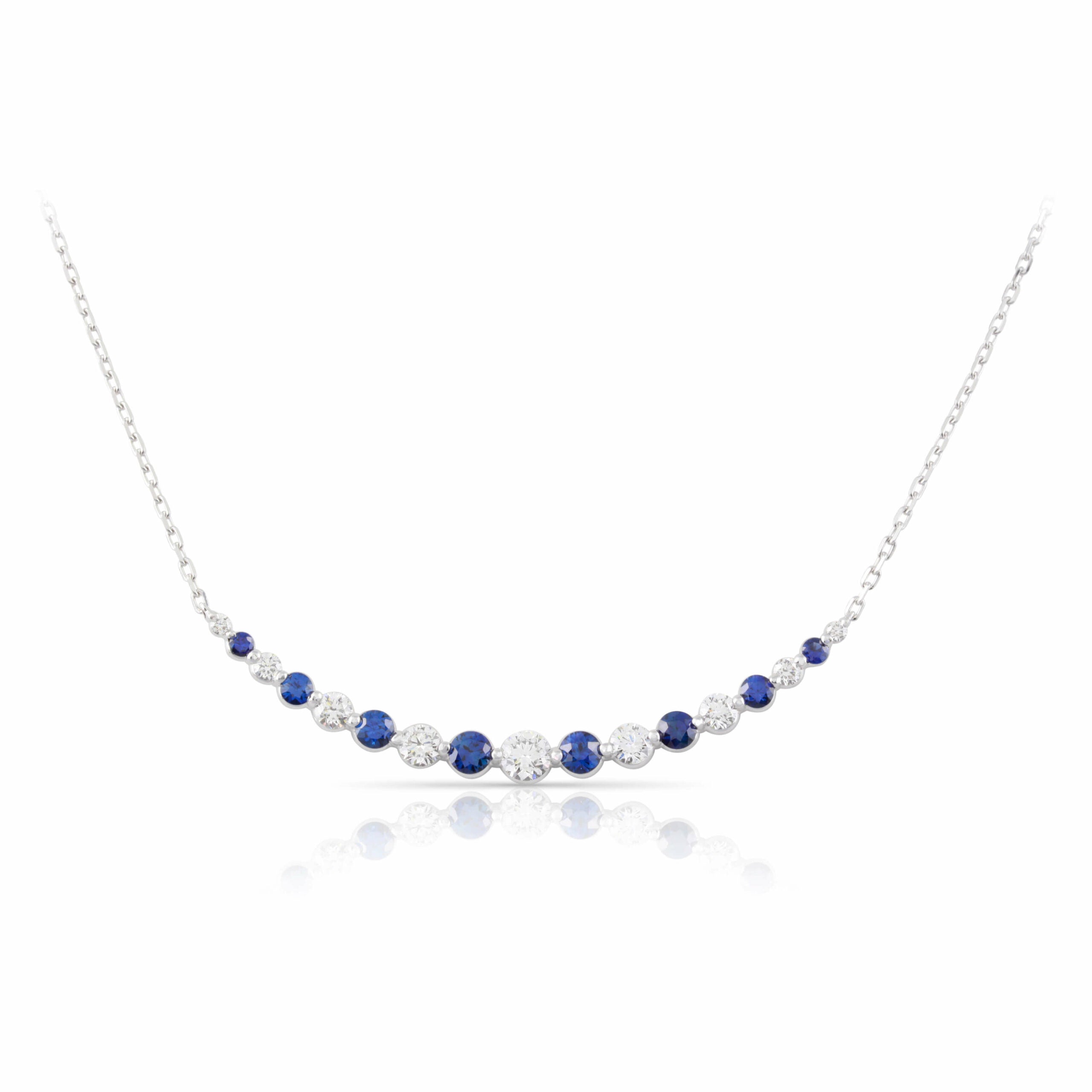 Sapphire and Diamond Pendant