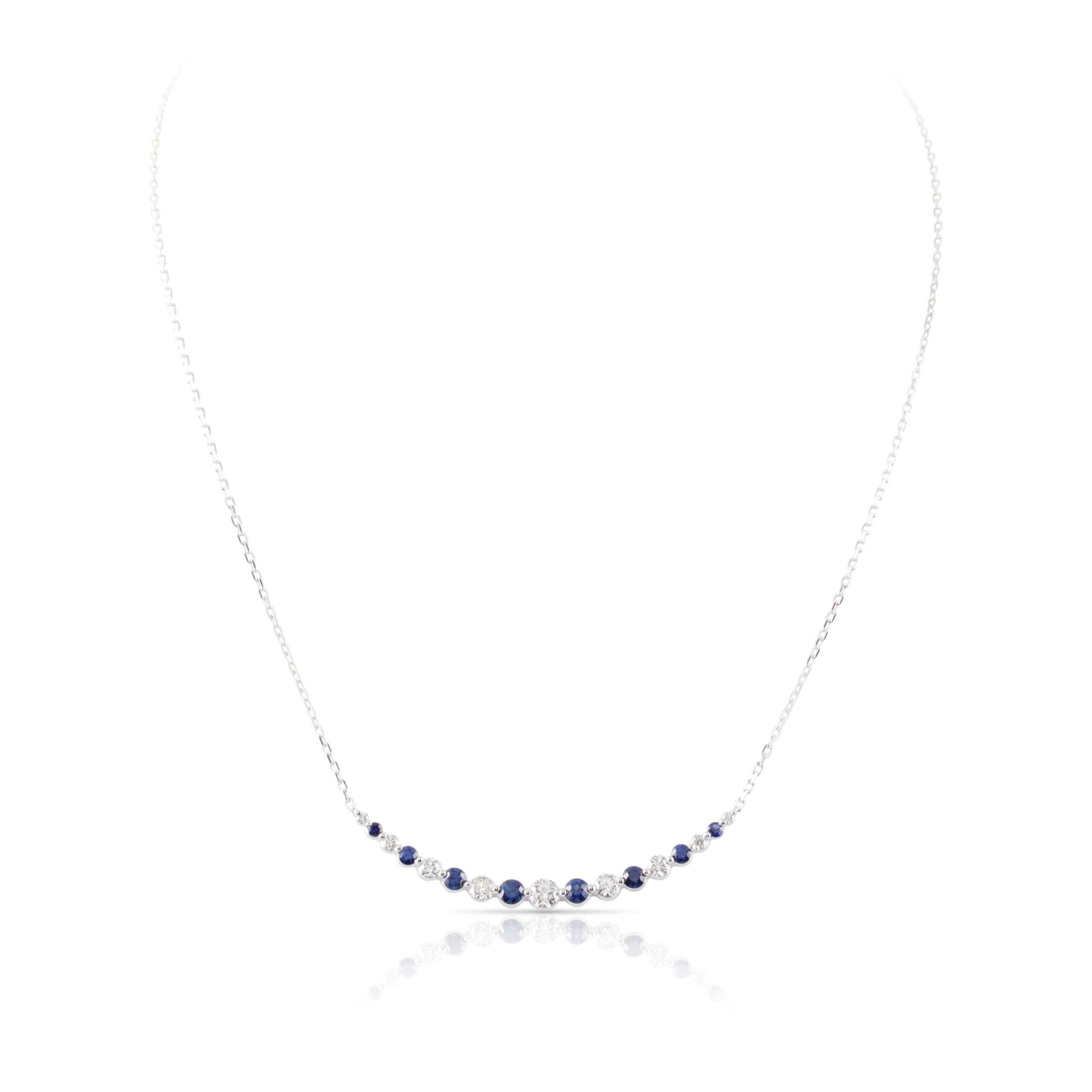 Sapphire and Diamond Pendant