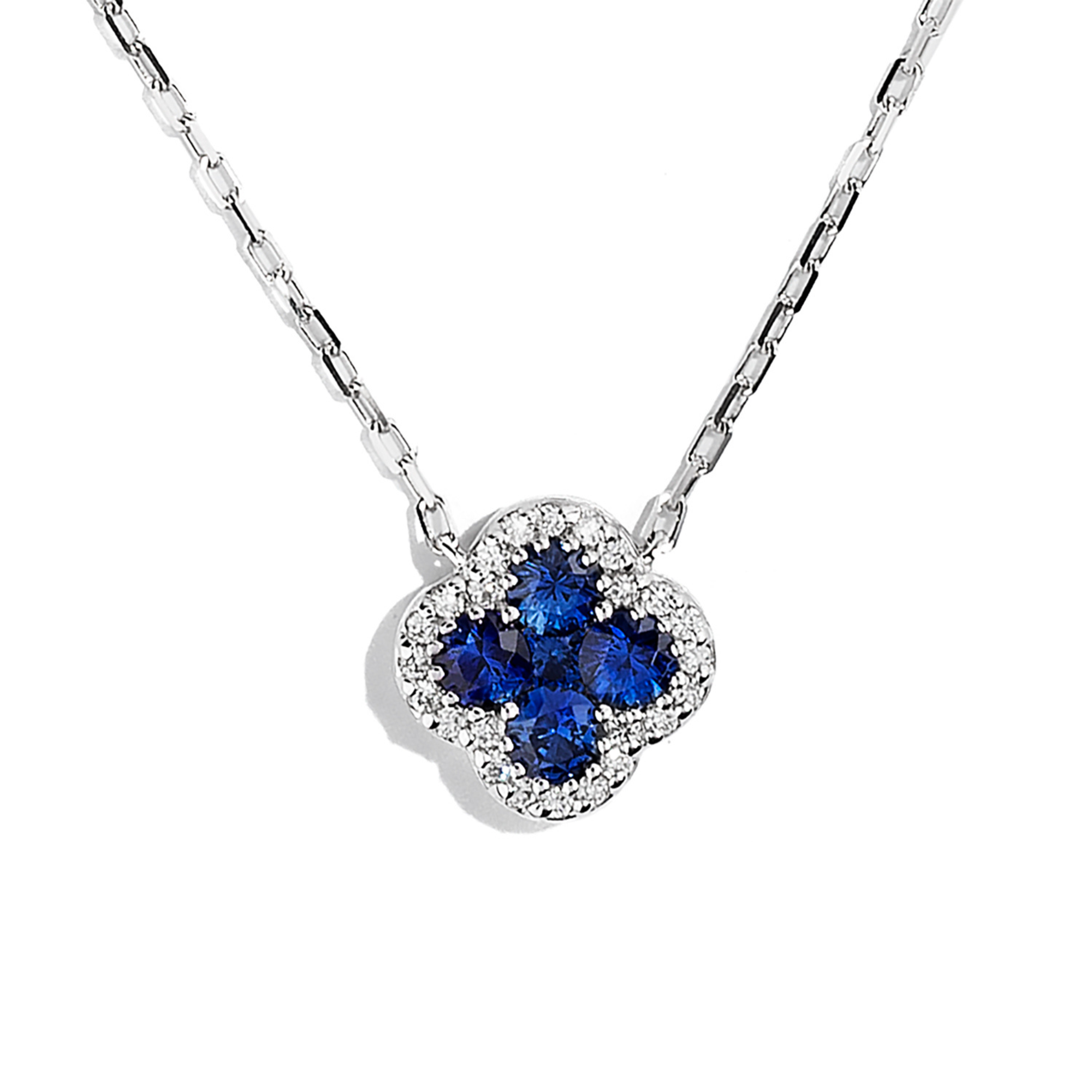 Sapphire and Diamond Pendant