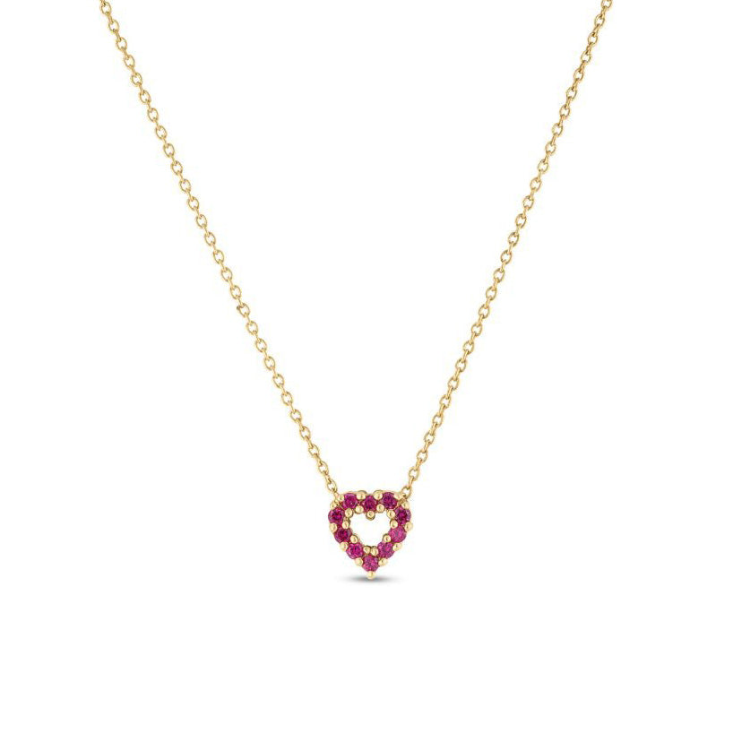 Roberto Coin Ruby and Diamond Pendant