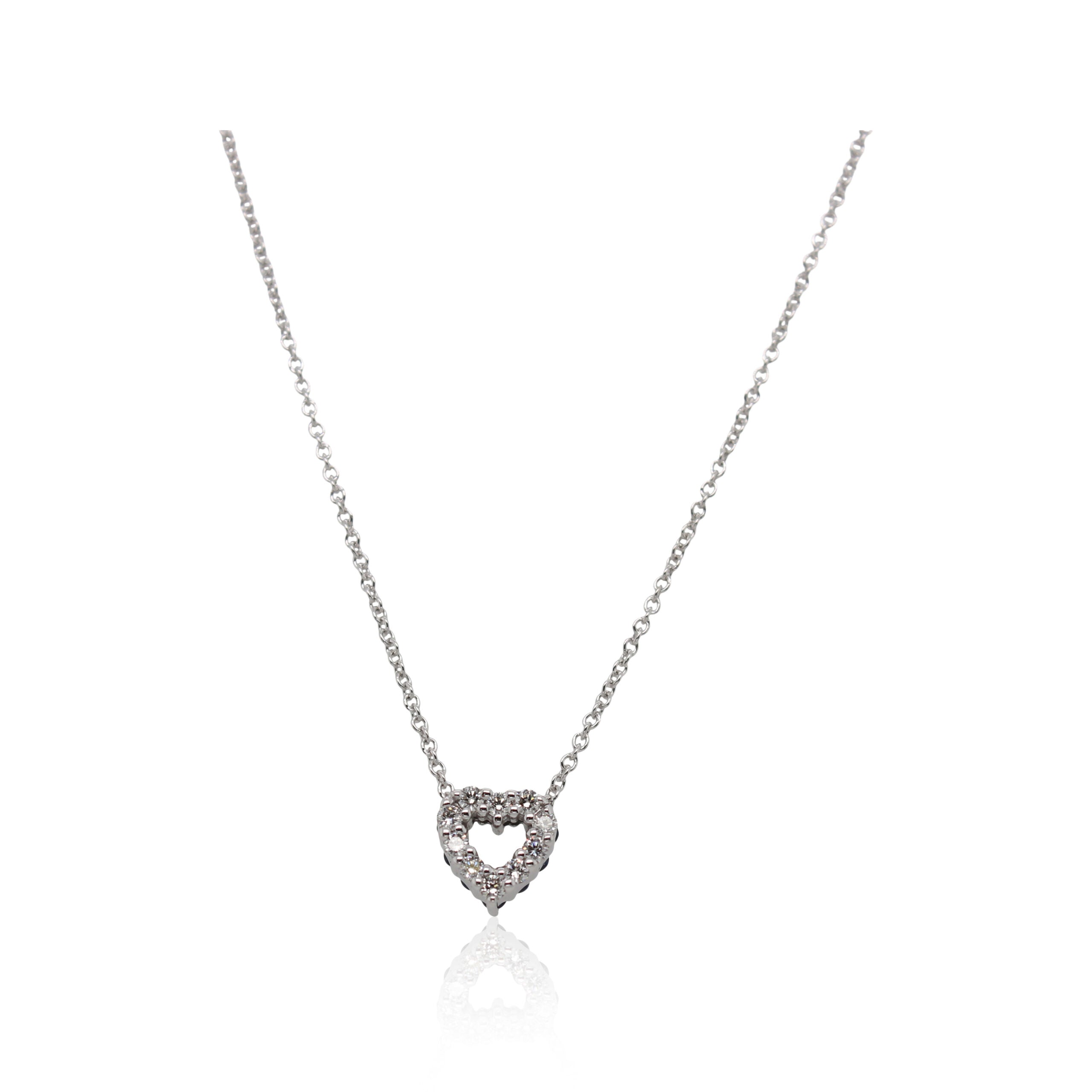Roberto Coin Sapphire and Diamond Reversible Pendant